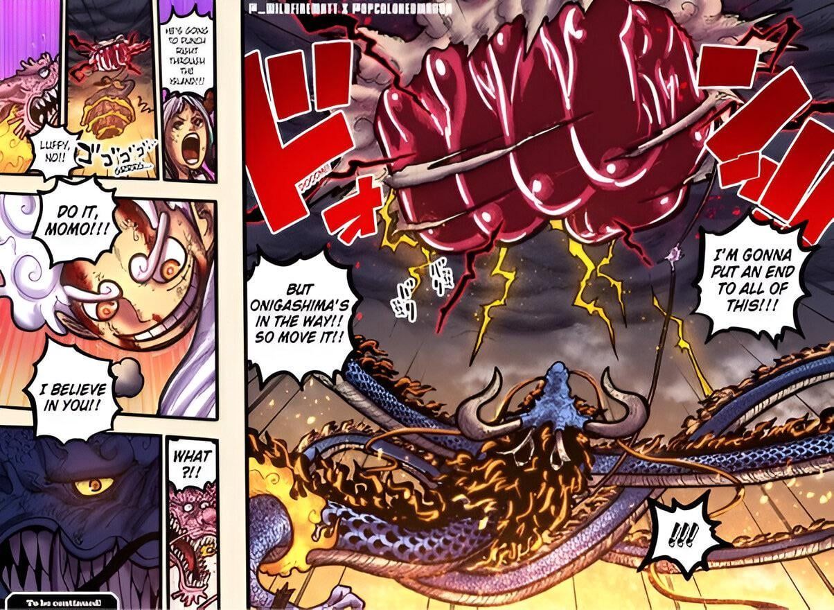 1204x880 just a reminder Luffy's Bajrang Gun one shots your favorite character