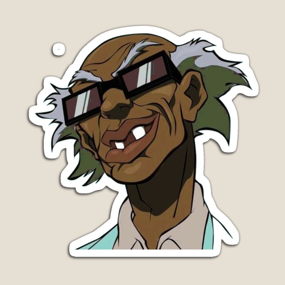 1000x1000 The Boondocks Stinkmeaner Greeting Card
