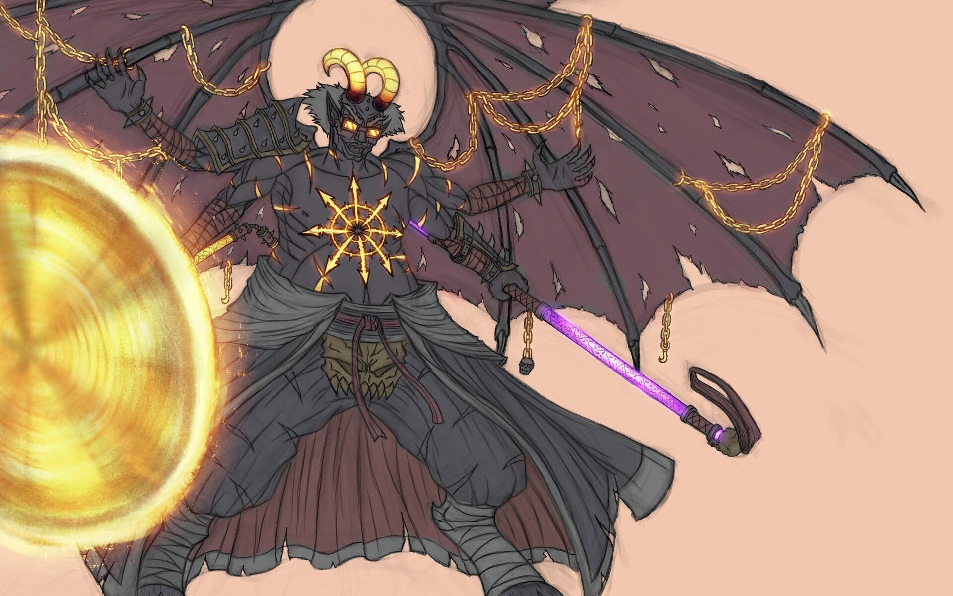 1920x1200 enzo katsuragi prince Stinkmeaner Art commission