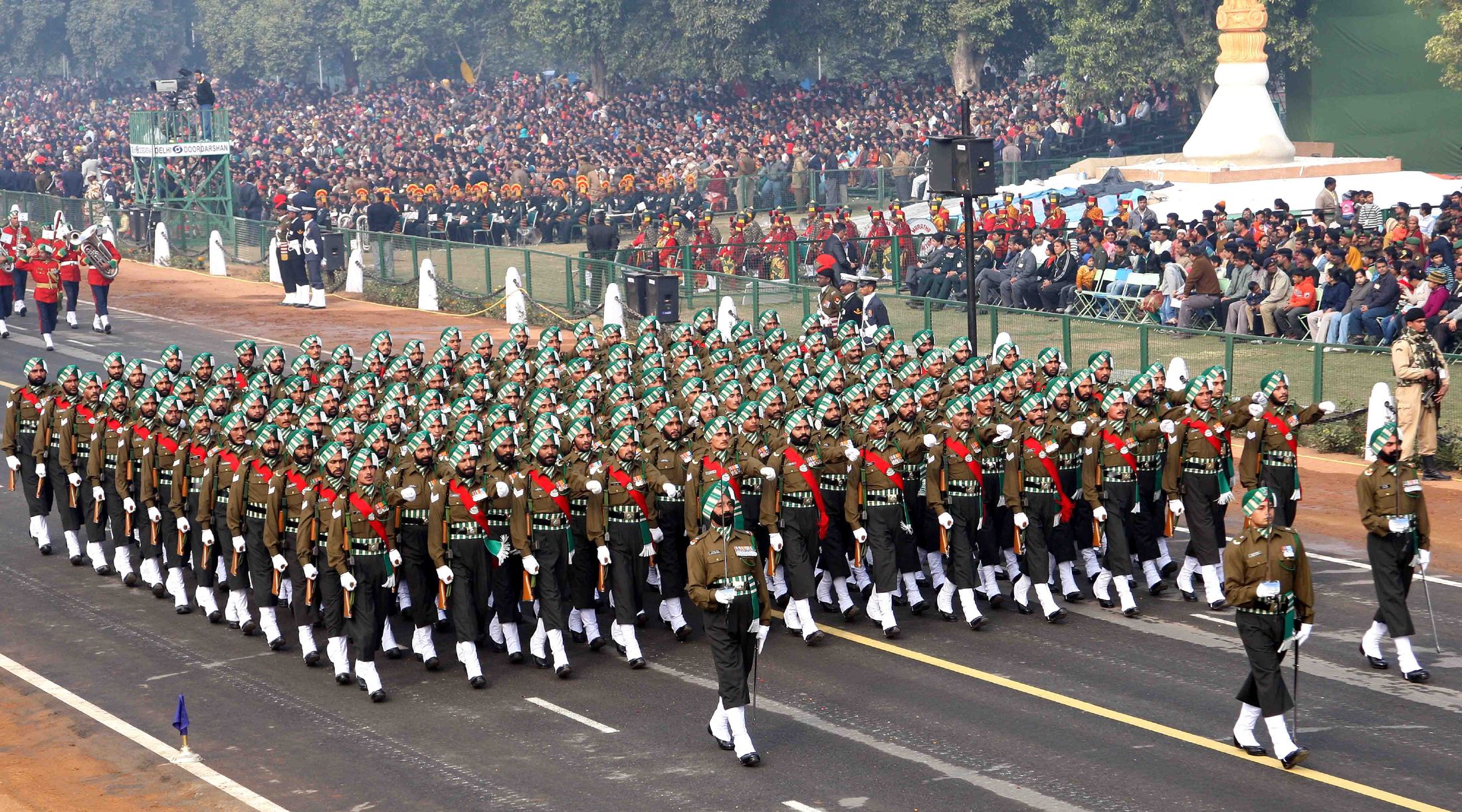 2200x1222 Indian Army Punjab Regiment Republic day