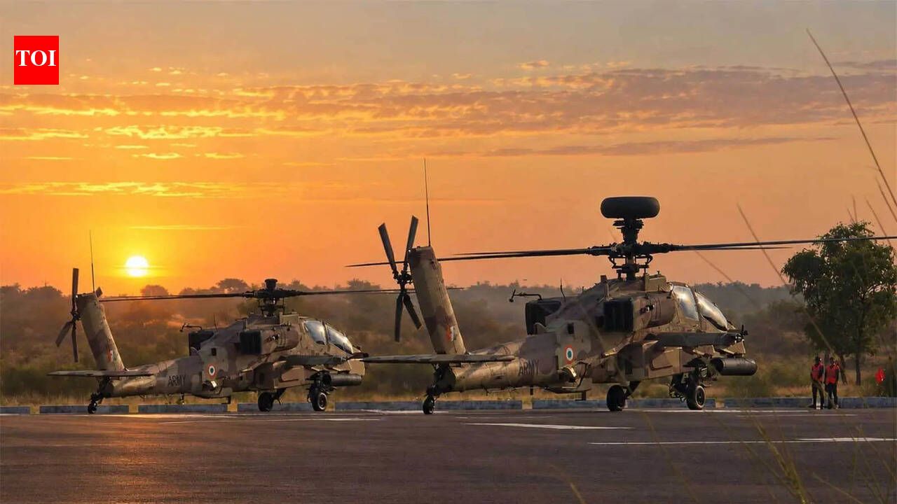 1280x720 Watch: Apache Firepower Joins US War Machines During India US Drill Yudh Abhyas Times Of India