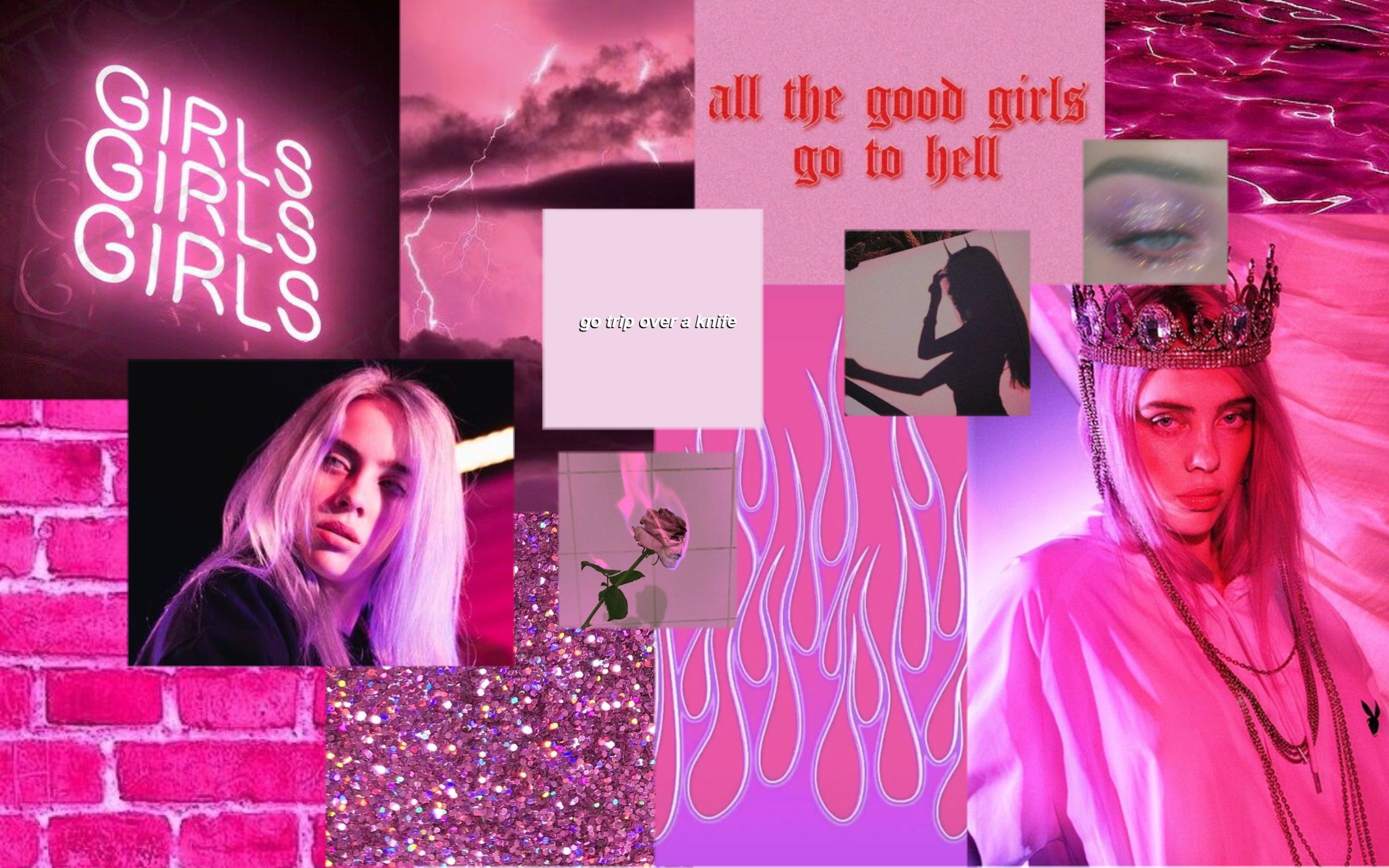 2560x1600 Billie Eilish Aesthetic Desktop Wallpaper