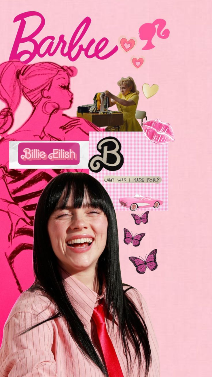 736x1308 Check out sam_bdt35's Shuffles billie eilish barbie wallpaper
