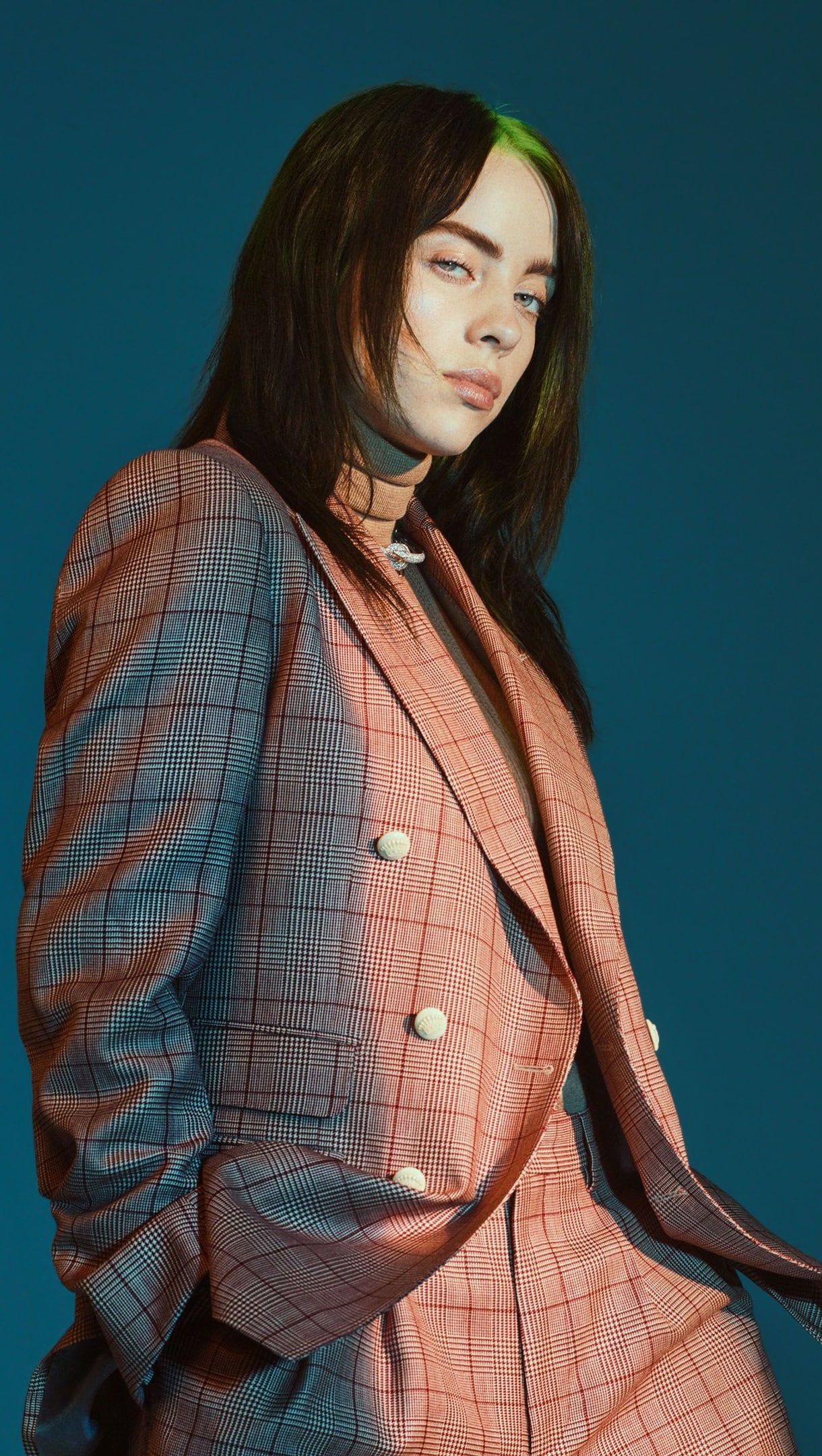 1220x2160 Billie Eilish Wallpaper 4K for iPhone and Mobile Phone
