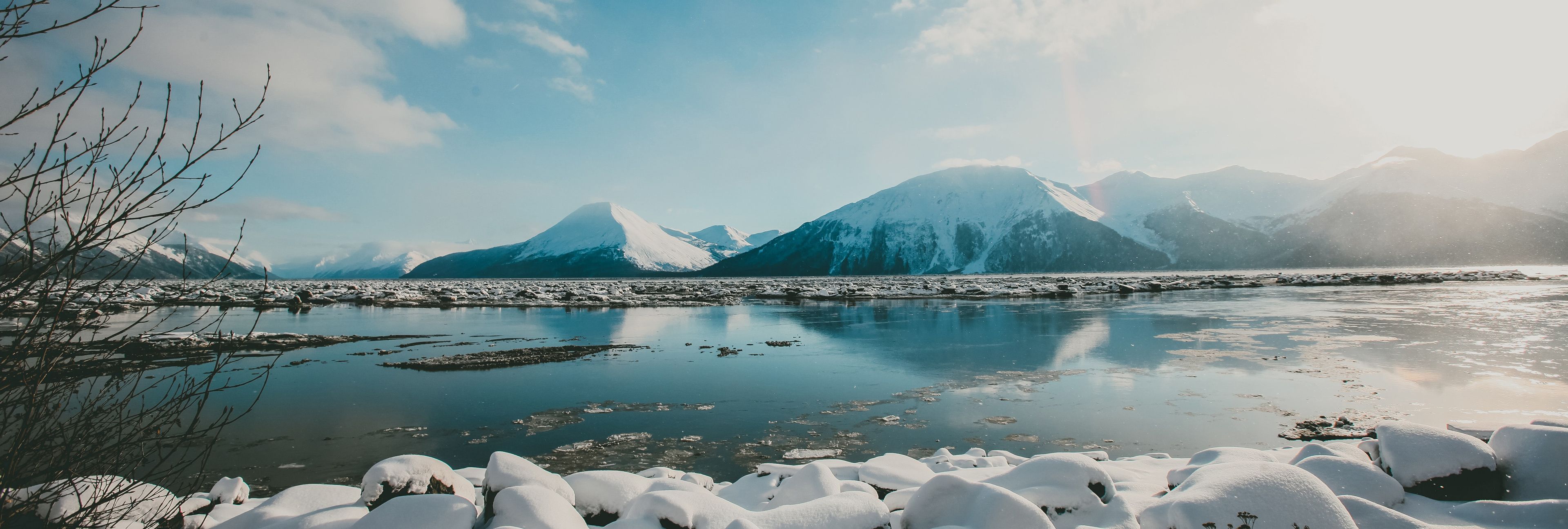 3840x1294 Alaska Wallpaper