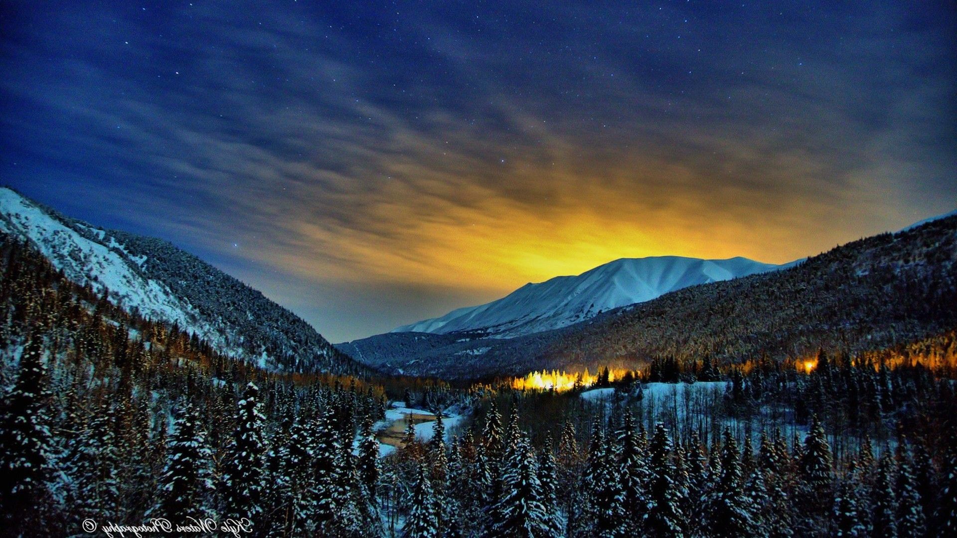1920x1080 Alaska Northern Lights Wallpaper