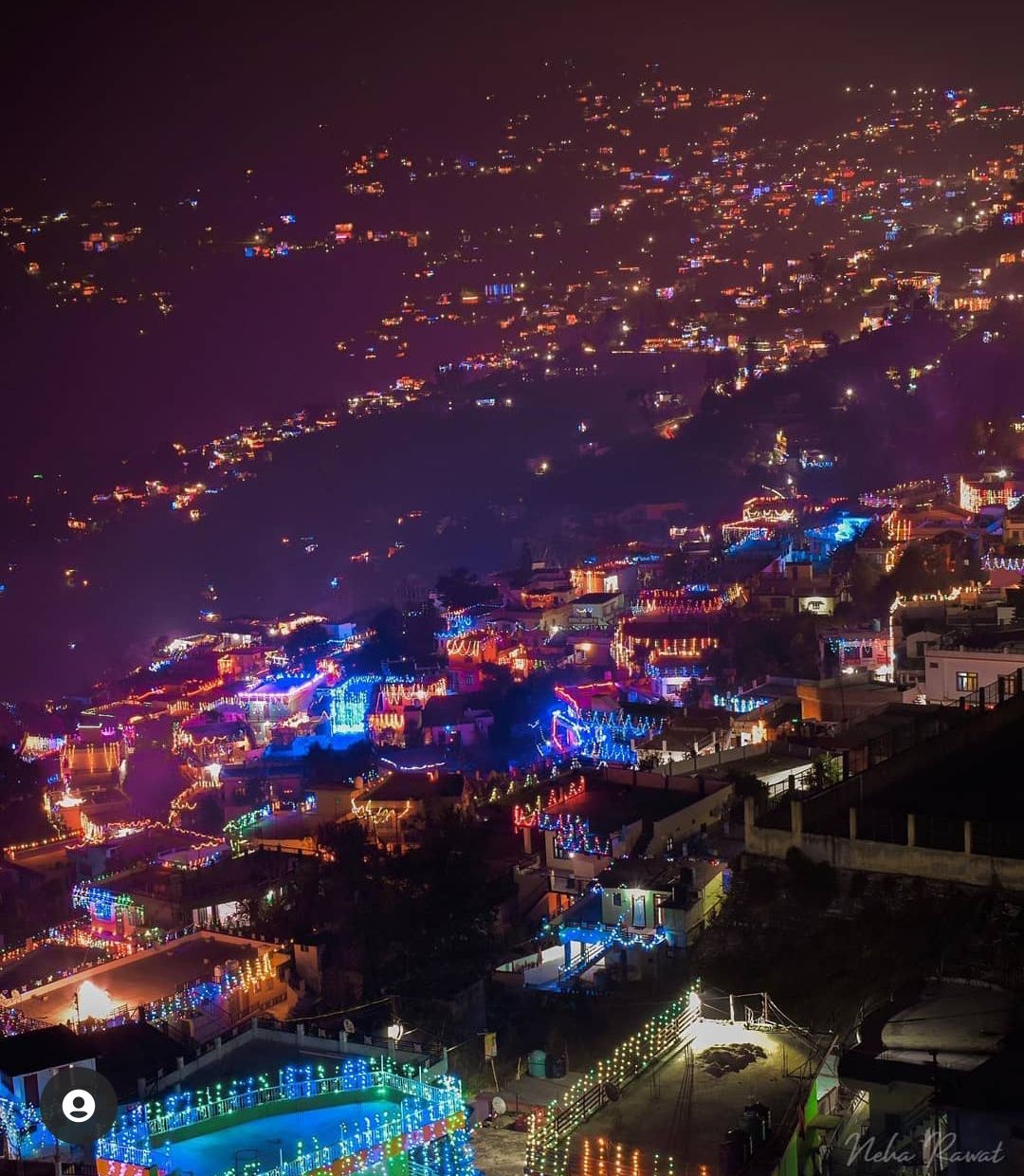 1080x1240 Almora (Uttarakhand) on Diwali