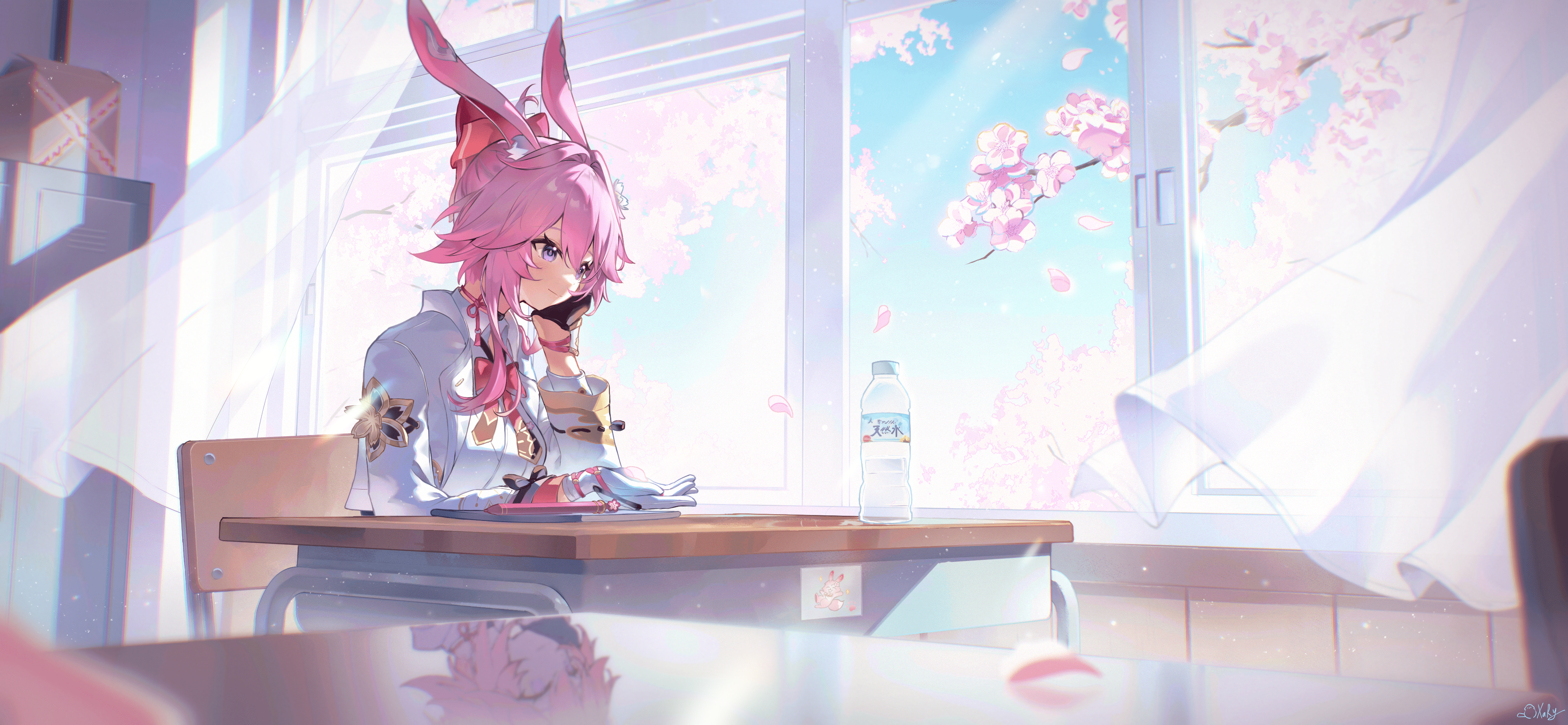 3984x1843 Evanescia Star Rail by XaRy Anime Image Board
