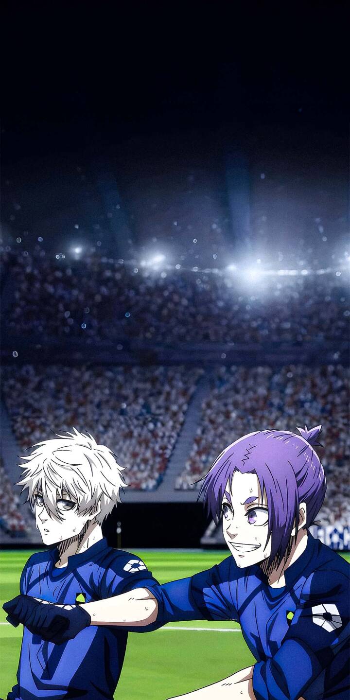 720x1440 Blue Lock Nagi & Reo Dynamic Anime 4k Wallpaper for iPhone 1125x2436 Wallpaper for iPhone X, iPhone XS, iPhone 11 Pro