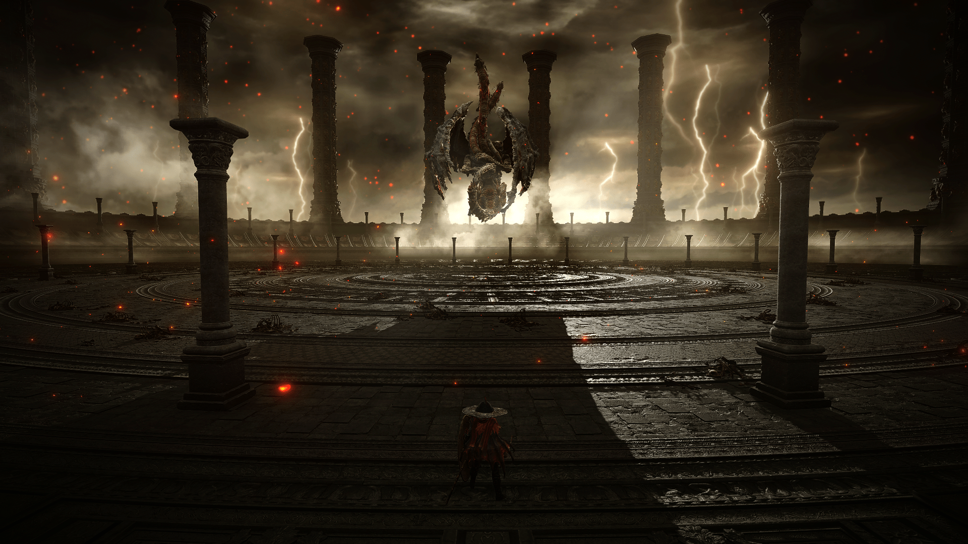 1920x1080 Some cool shots from the Dragonlord Placidusax Fight, This game is pure art