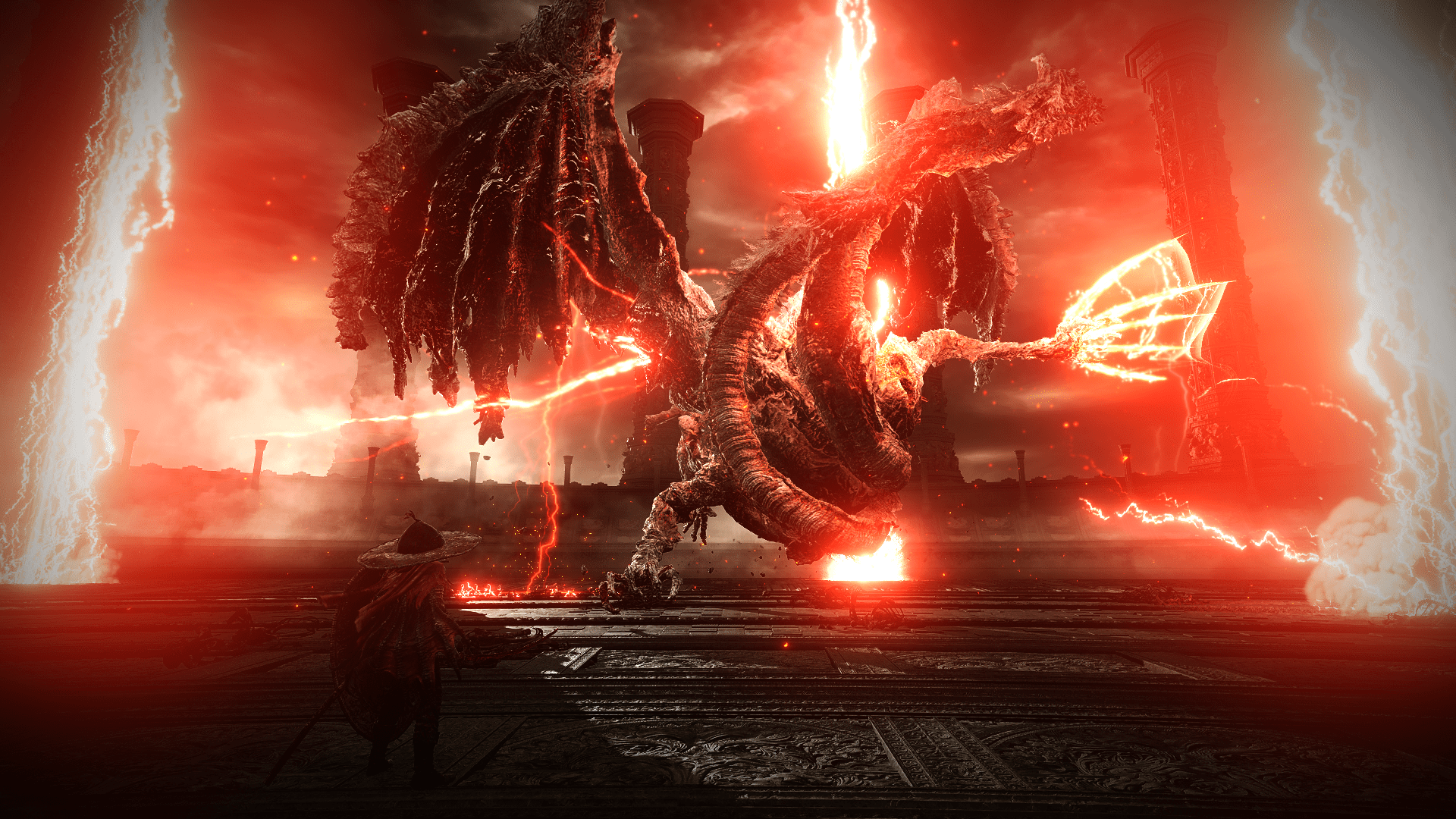 1920x1080 Some cool shots from the Dragonlord Placidusax Fight, This game is pure art