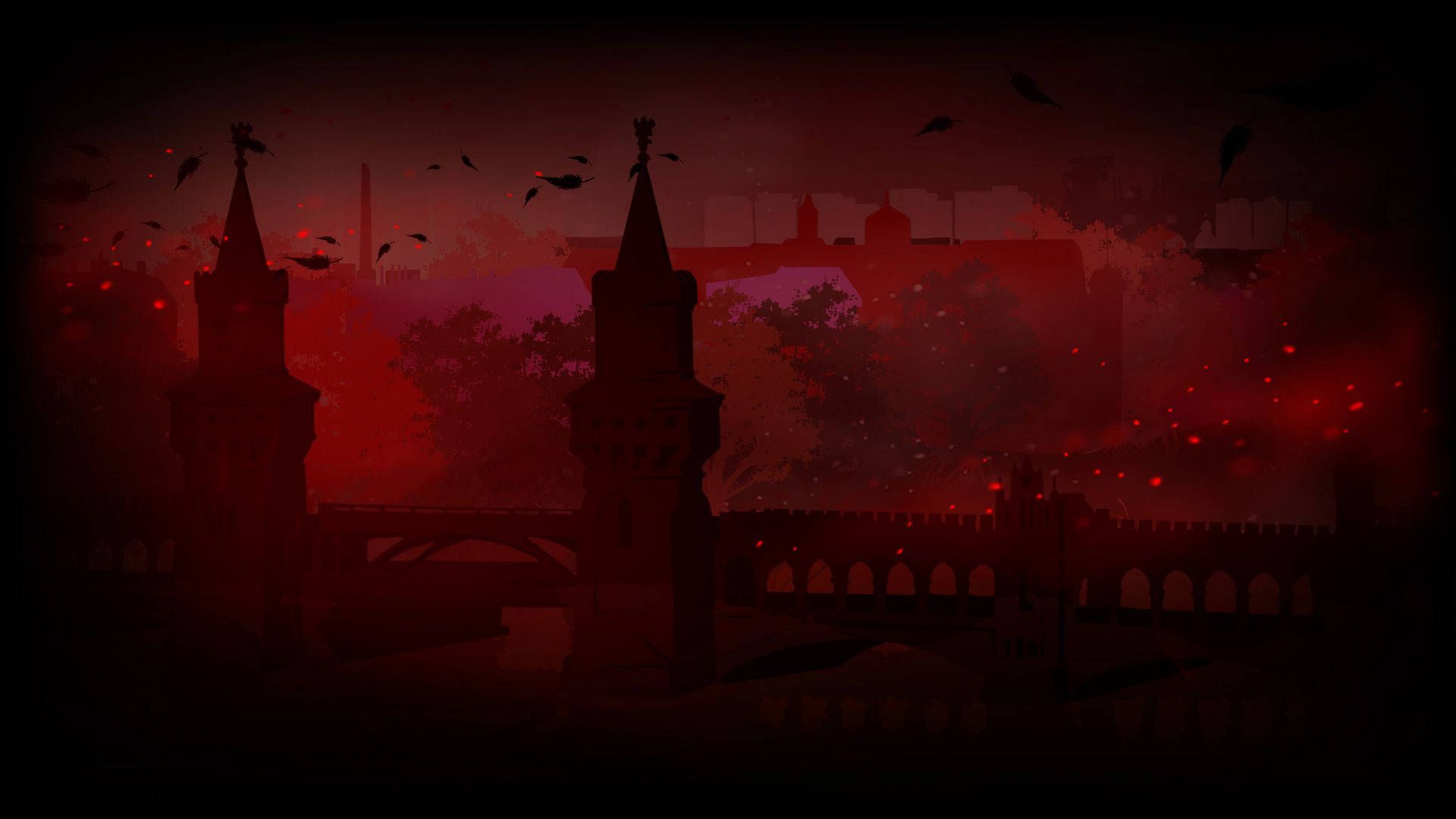 1920x1080 Download Red Aesthetic Artwork Wallpaper