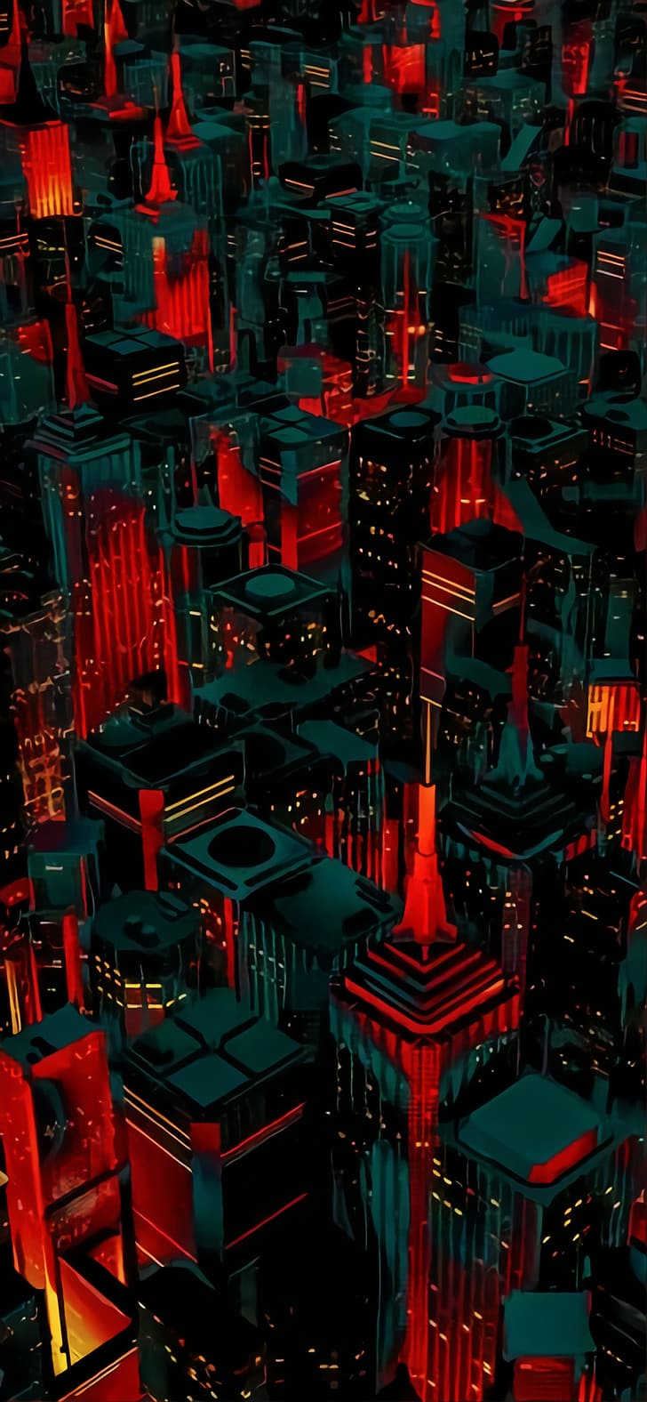 728x1576 2880x900px. free download. HD wallpaper: city, city lights, dark