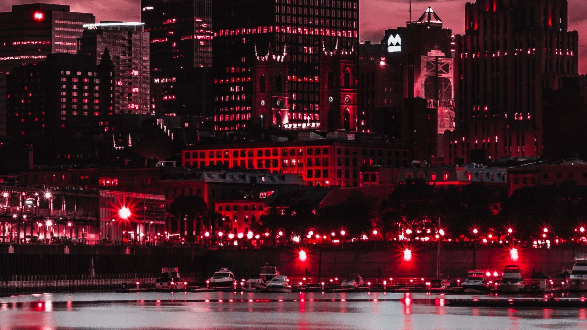 1920x1080 Full HD, HDTV, 1080p 16:9 Montreal Wallpaper Free 1920x1080 High Quality Background