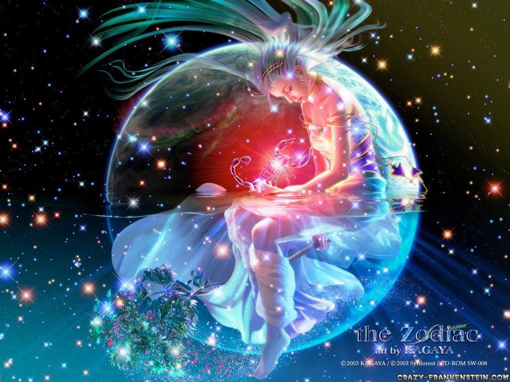 1024x768 Zodiac Signs wallpaper