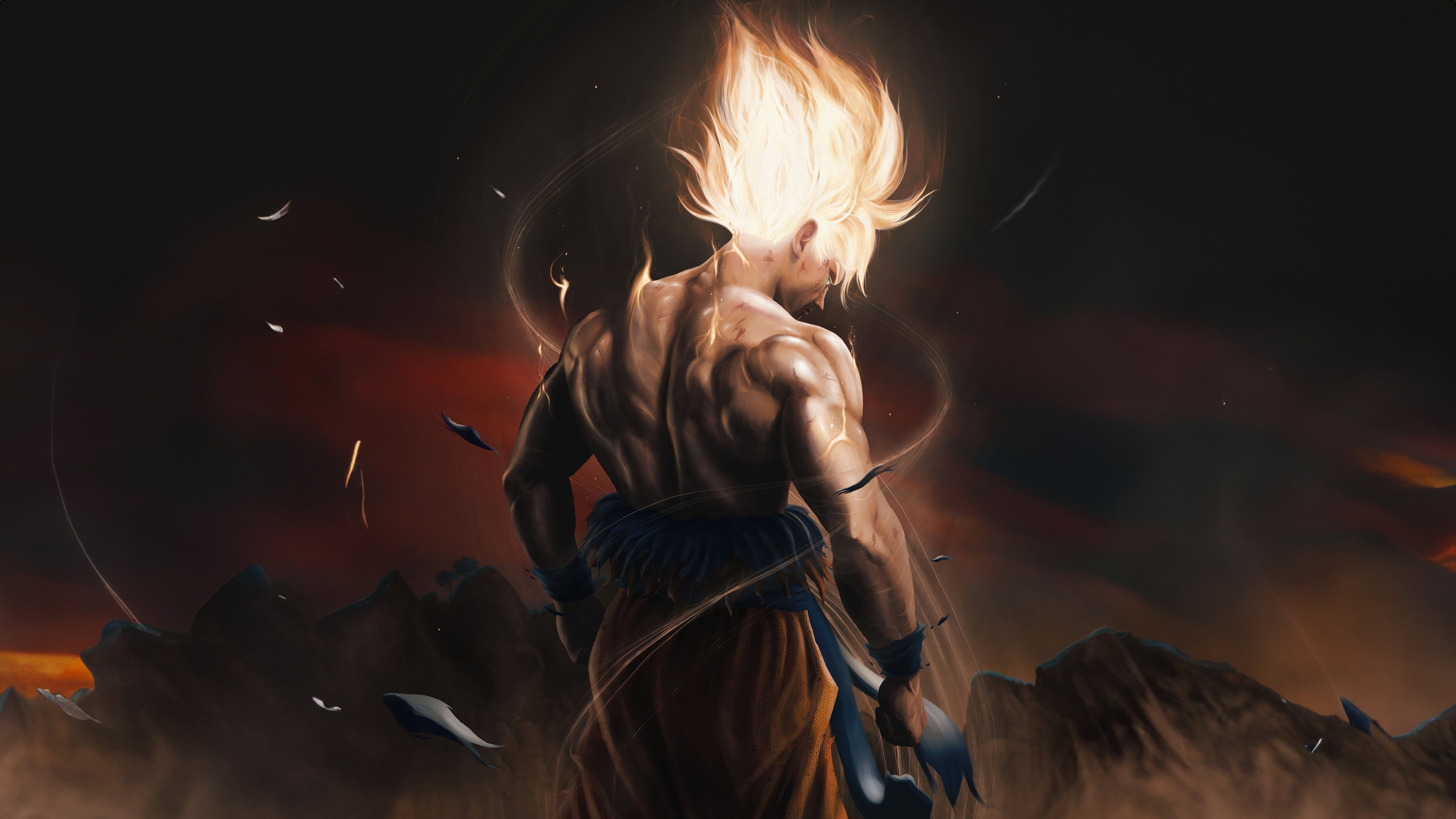 5120x2880 Goku Saiyan Brilliance Wallpaper, HD Anime Wallpaper, 4k Wallpaper, Image, Background, Photos and Picture