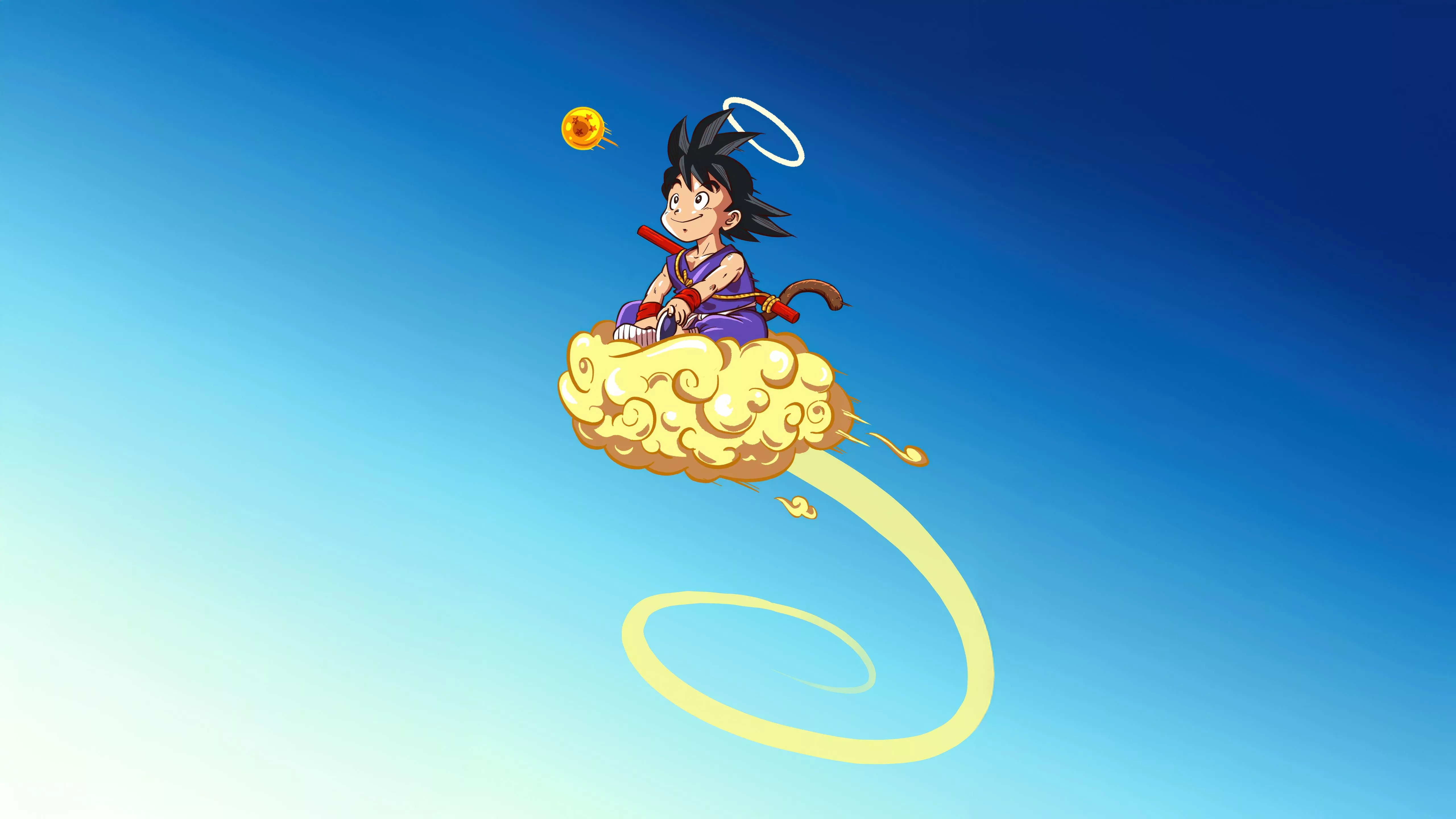 5120x2880 Kid Goku 4k Wallpaper
