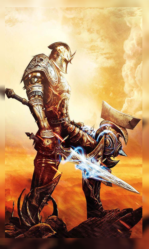 480x800 4K Warrior Wallpaper on Amazon Appstore