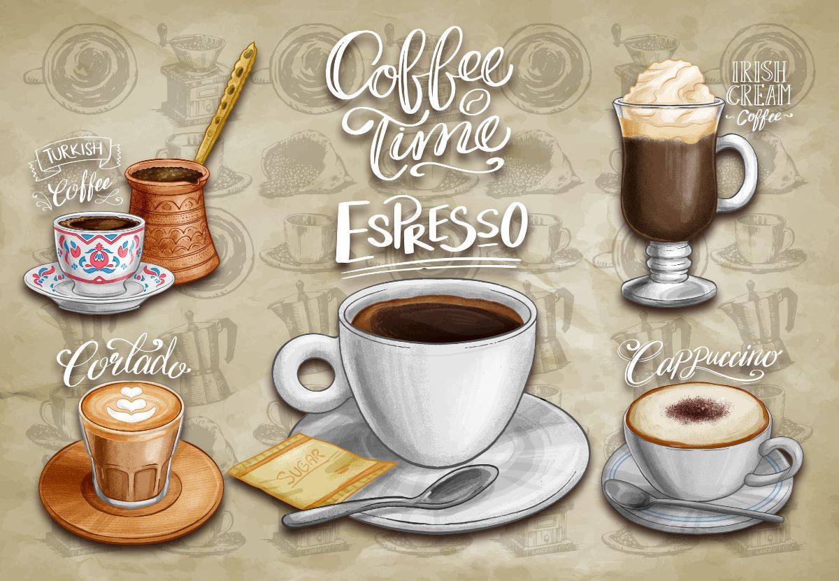 1200x831 Coffee Time Food Wallpaper Mural®