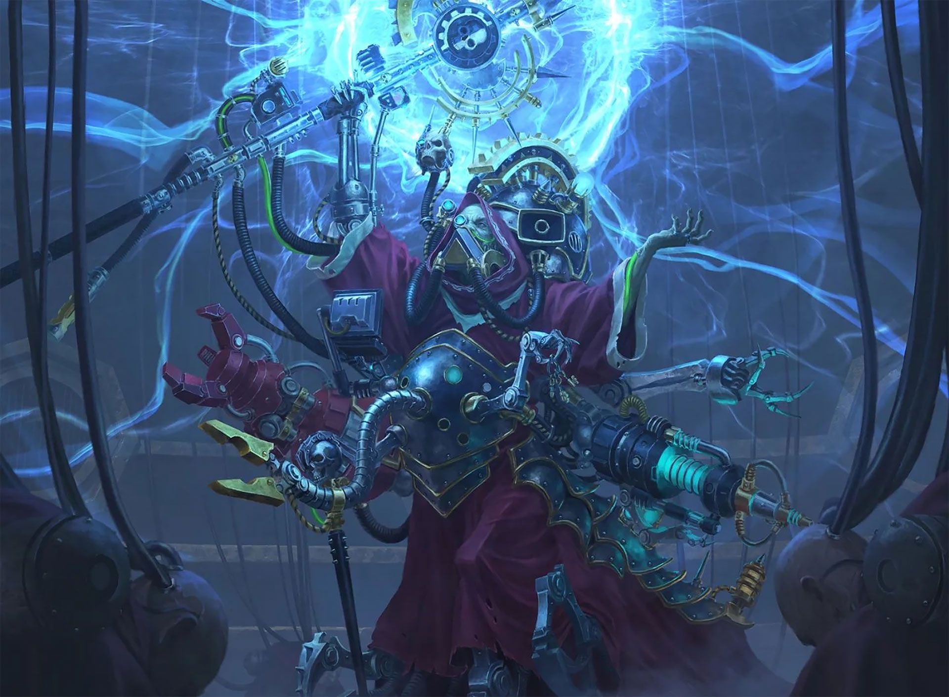 1920x1411 Belisarius Cawl Warhammer 40K Artwork