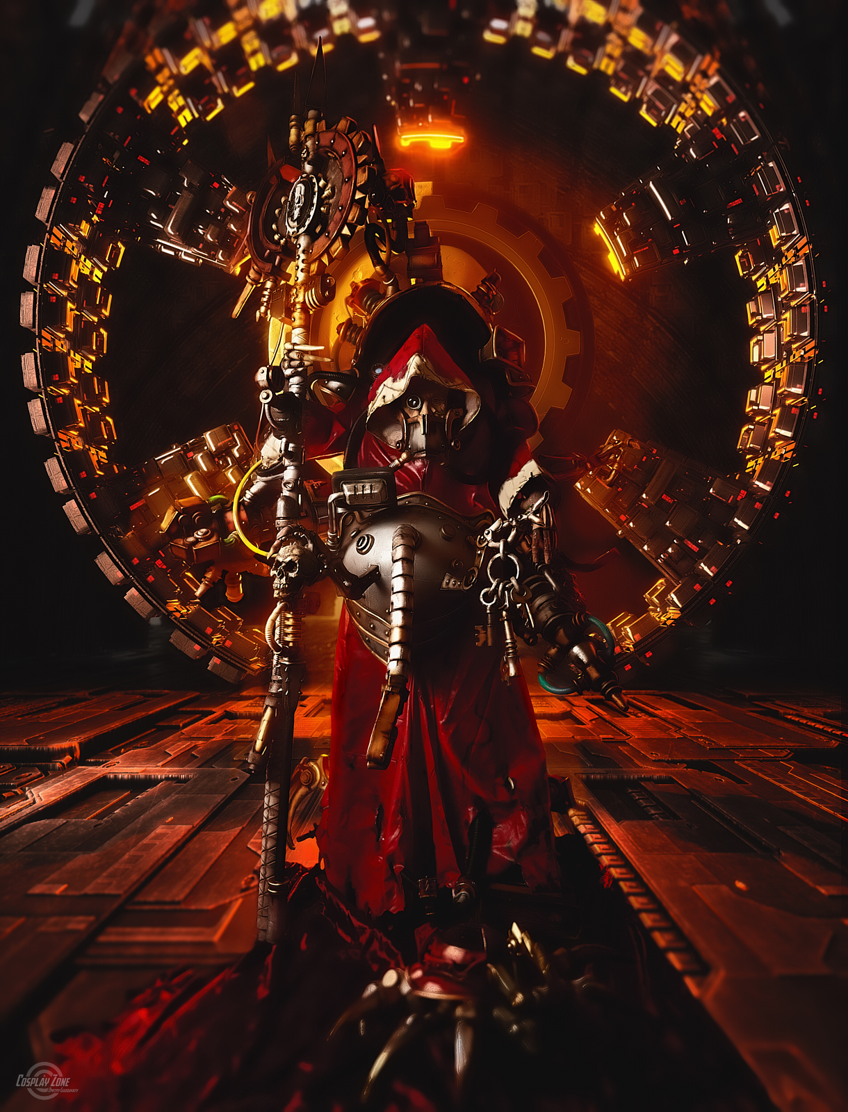 1220x1600 This Belisarius Cawl Cosplay Spans the Ages of the Imperium of Warhammer 40k of Lost Souls