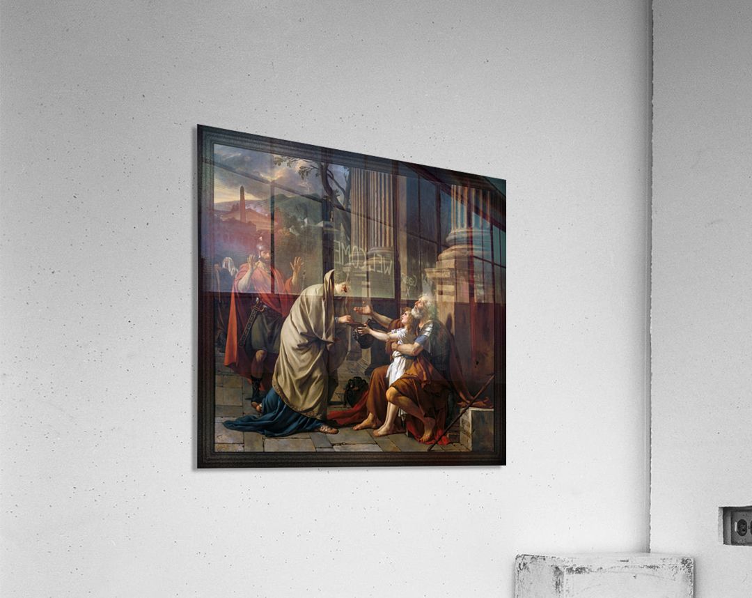 1080x858 Belisarius by Jacques Louis David Old Masters Reproduction by xzendor7 Wall Art