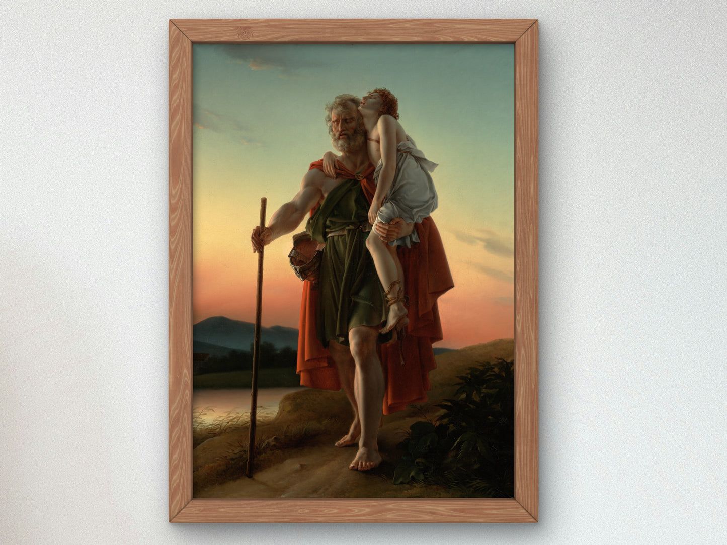 1445x1084 François Gérard Belisarius Poster. Neoclassical Wall Art Pr