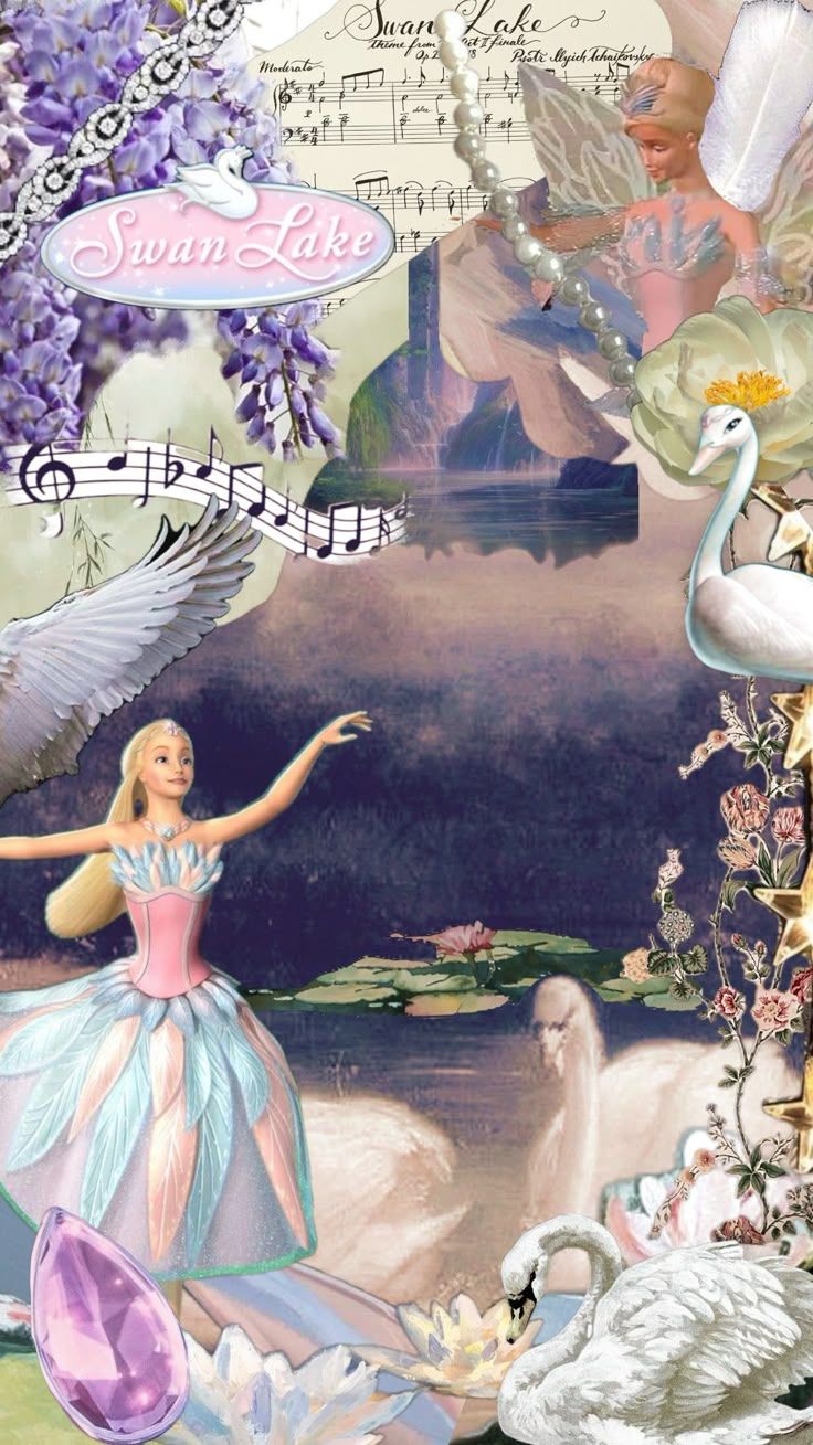 736x1309 barbieswanlake #barbie #swanlake