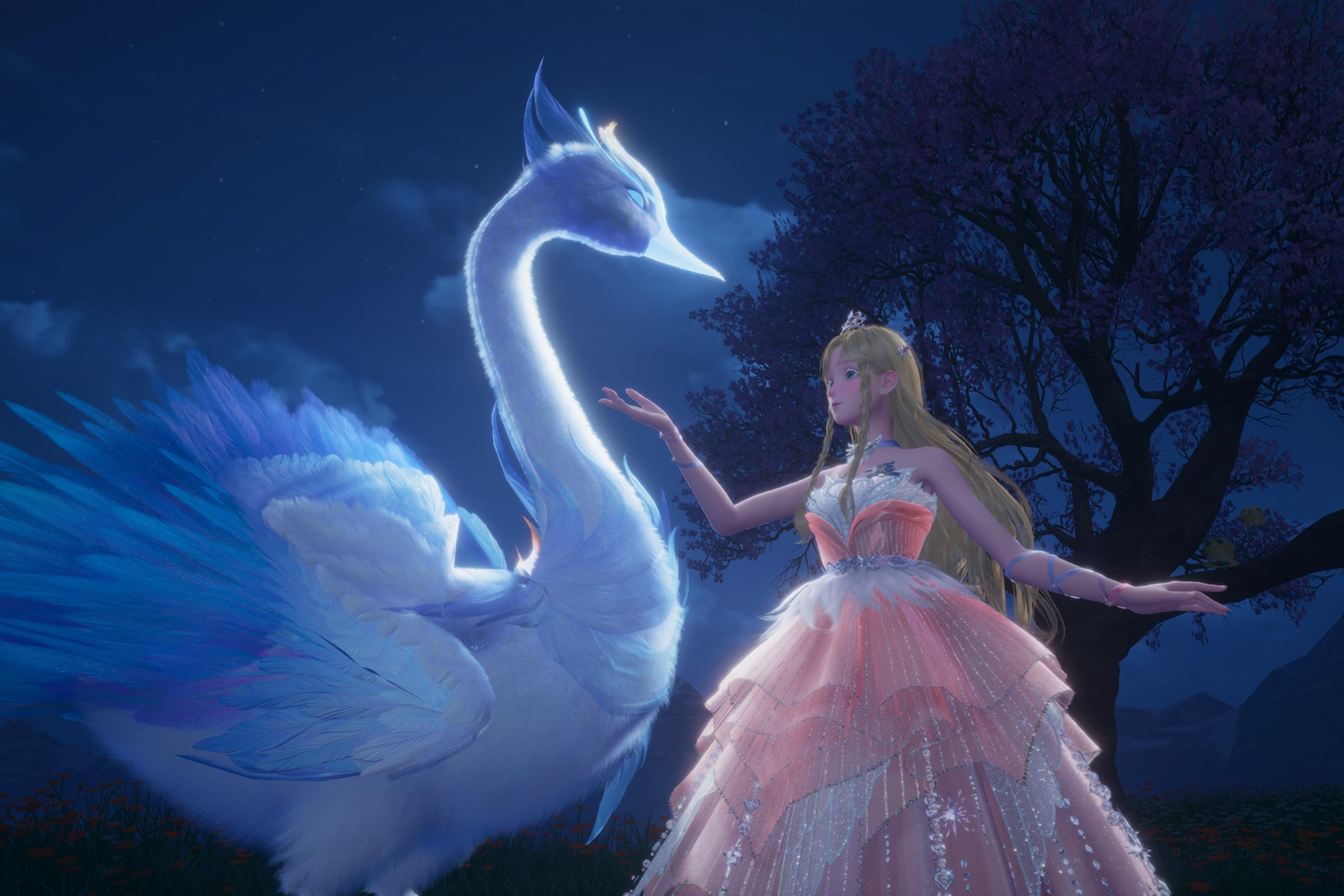 3048x2032 barbie swan lake