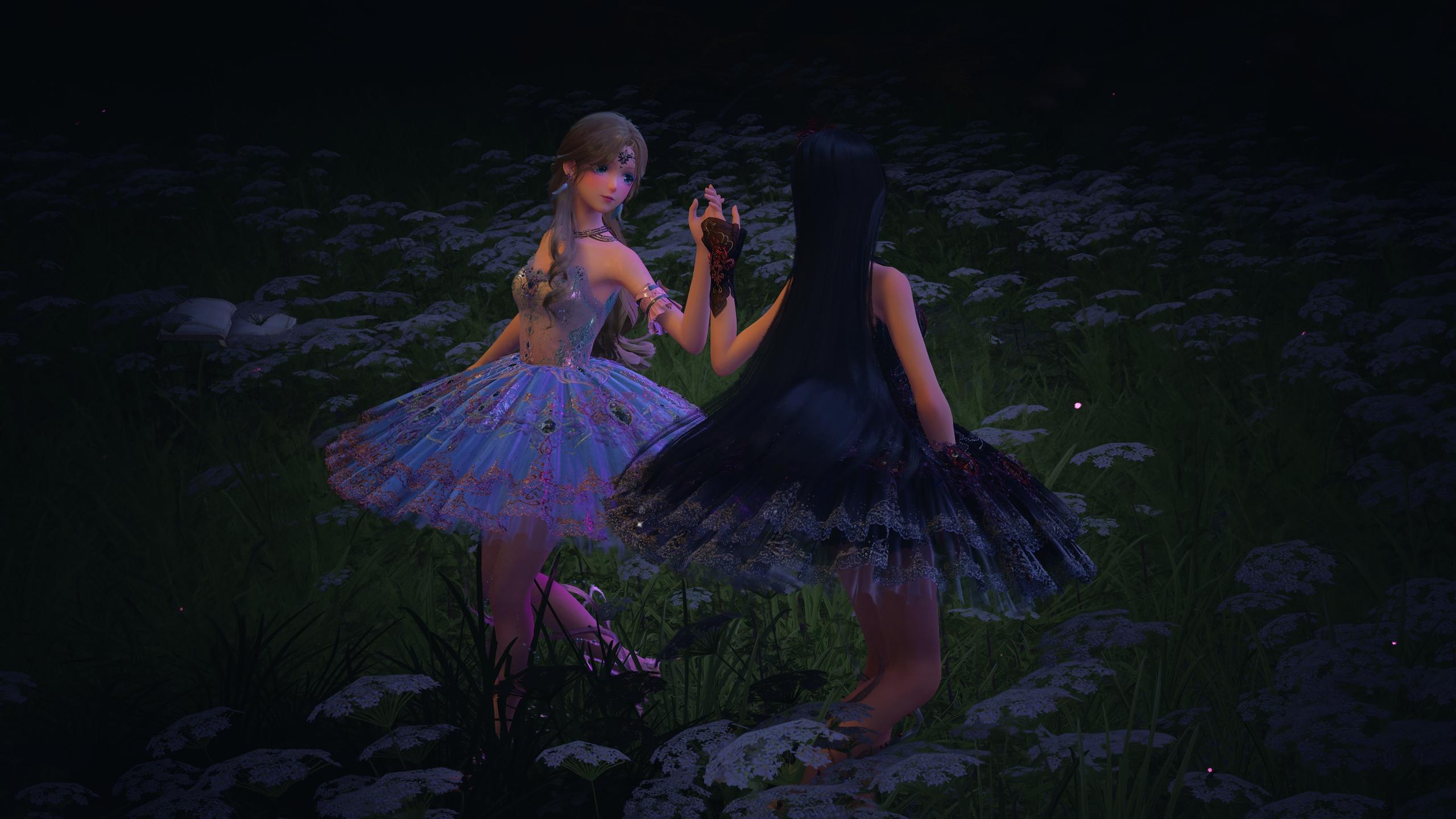 2560x1440 Barbie Swan Lake