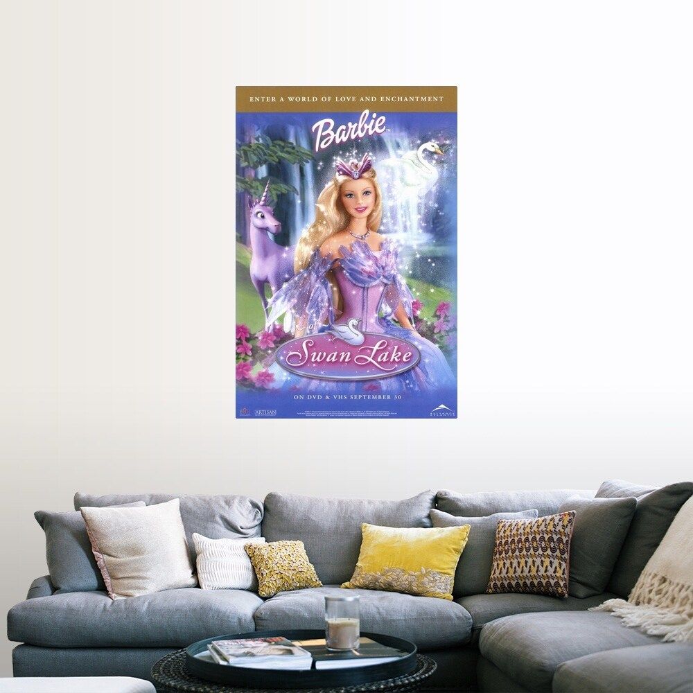 1000x1000 Barbie of Swan Lake (2003) Poster Print Bath & Beyond