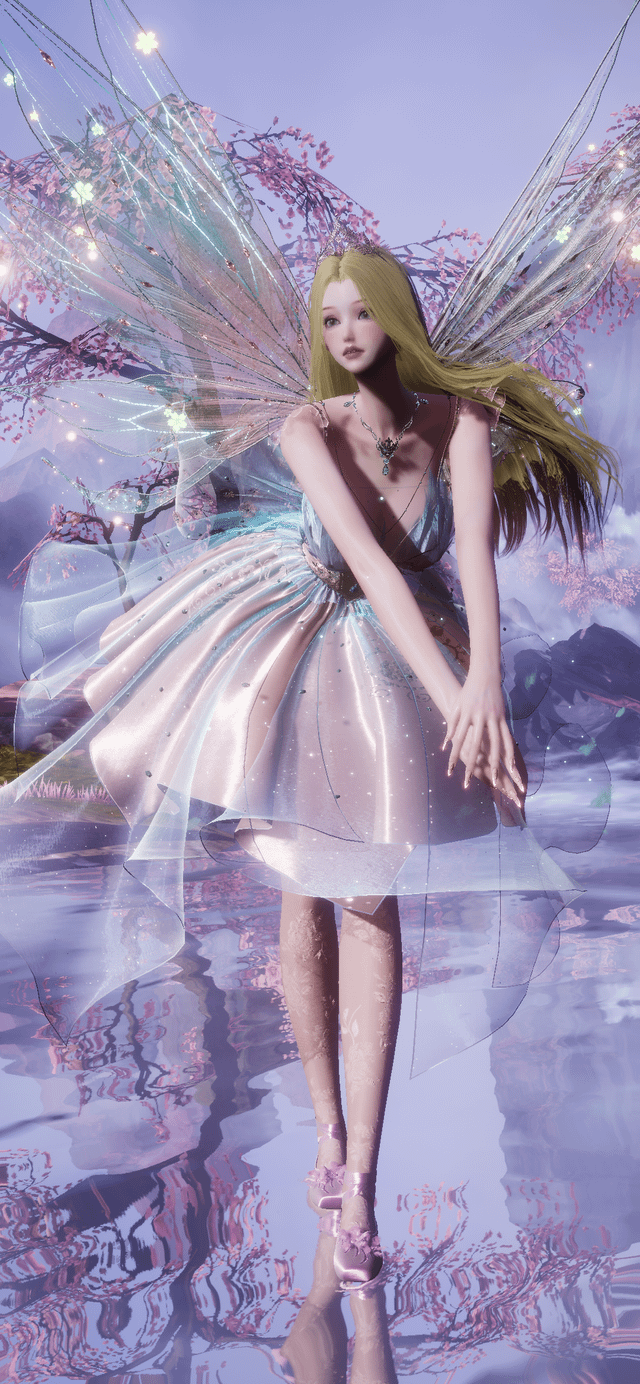 640x1384 I made Odette from Barbie swan lake