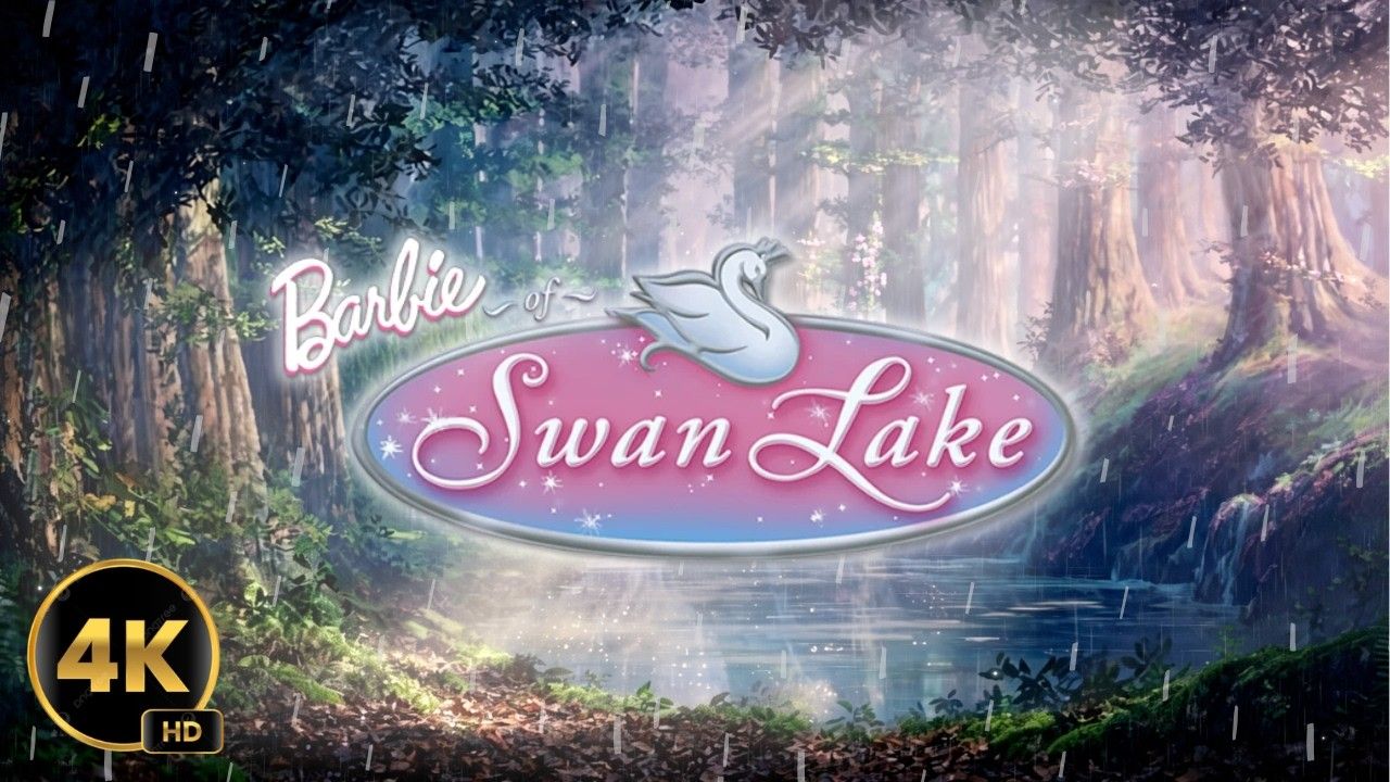 1280x720 Barbie in Swan Lake: Rain Ambience, Enchanted Woods