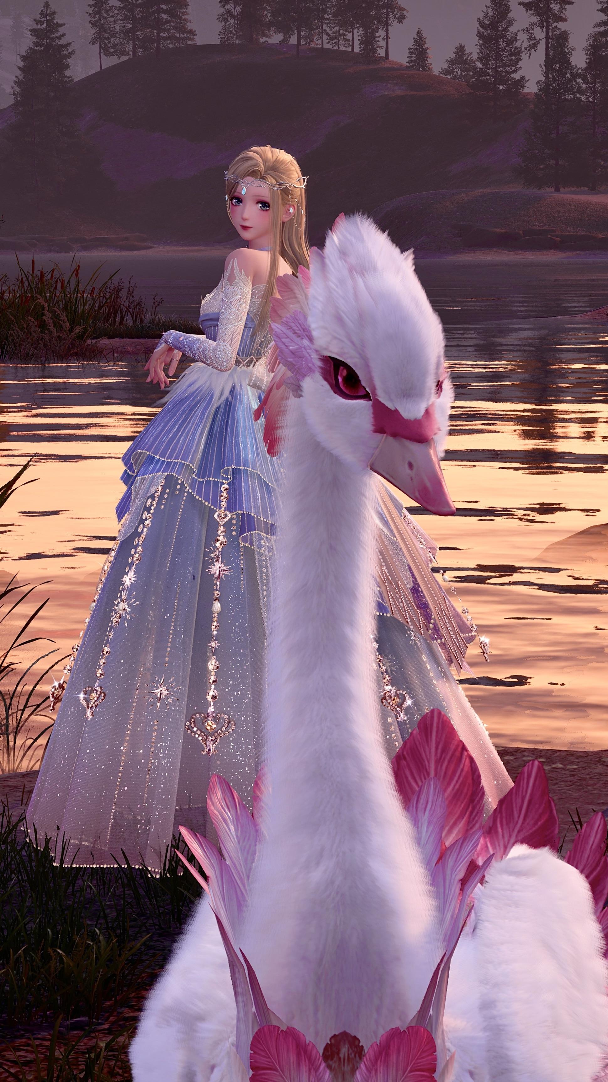 1939x3447 Barbie Swan Lake Inspired!