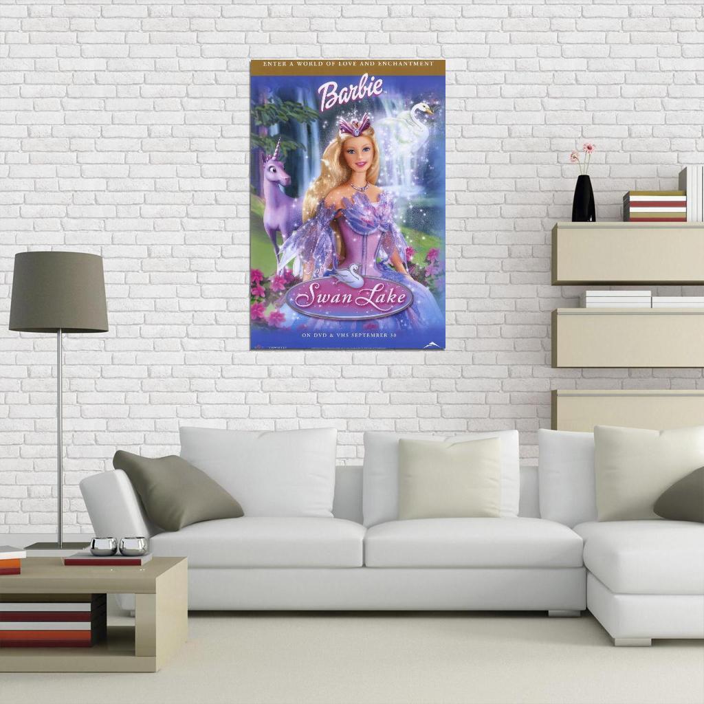 1024x1024 Barbie of Swan Lake Kelly Sheridan Mark Hildreth Wall 16x12 POSTER Print