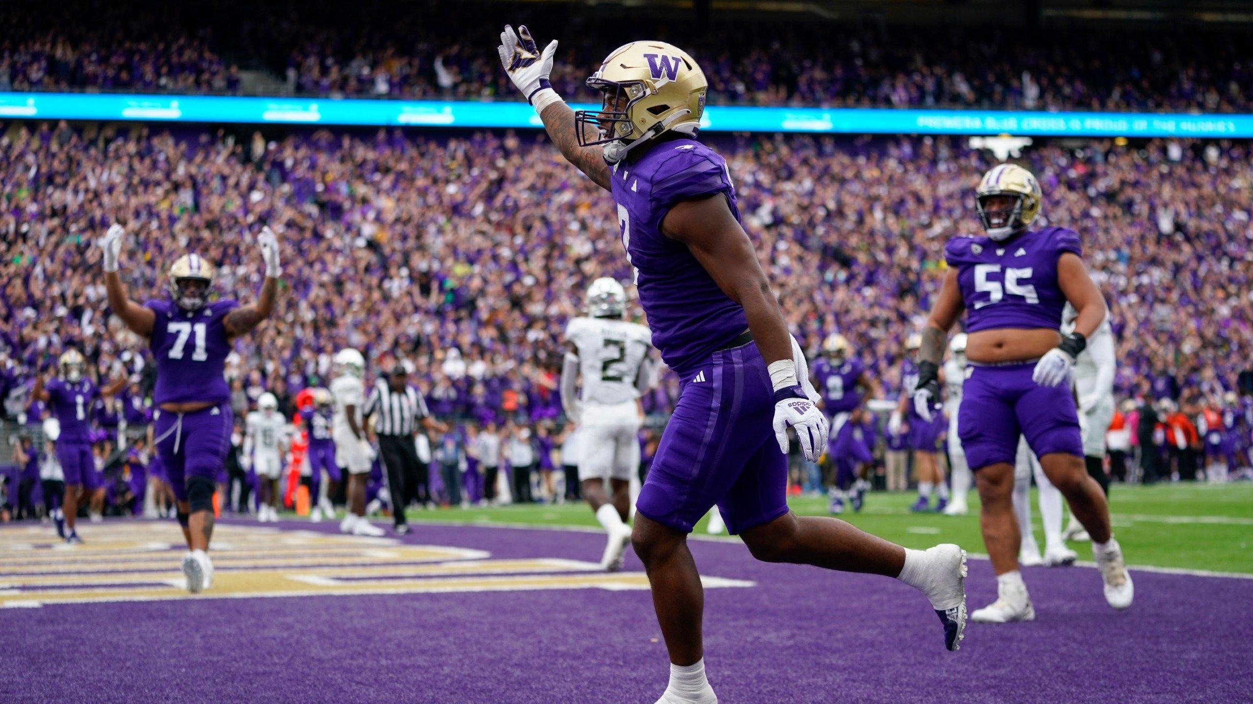 2560x1440 Late TD Pass By Michael Penix Jr. Lifts No. 8 Washington To Wild 36 33 Win Over No. 7 Oregon. WJHL. Tri Cities News & Weather