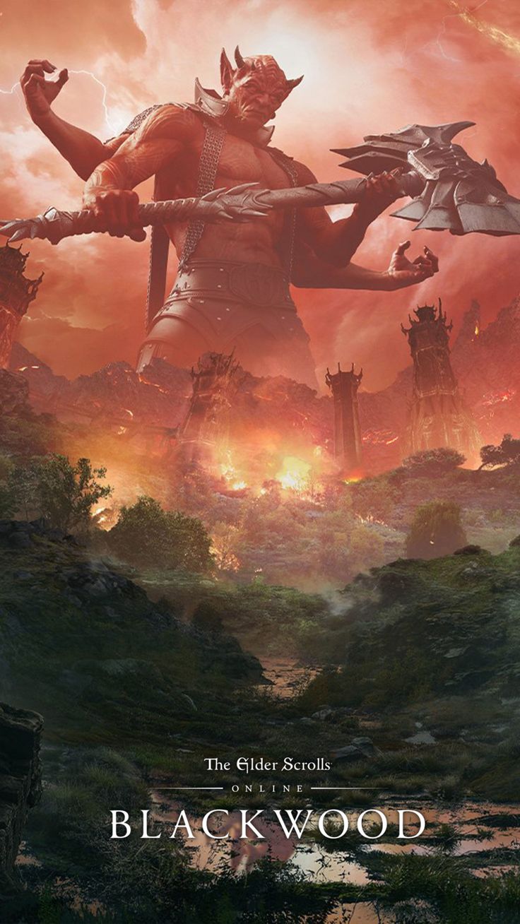 736x1308 The Elder Scrolls Online Game Poster 4K Ultra HD Mobile Wallpaper for iPhone & Android