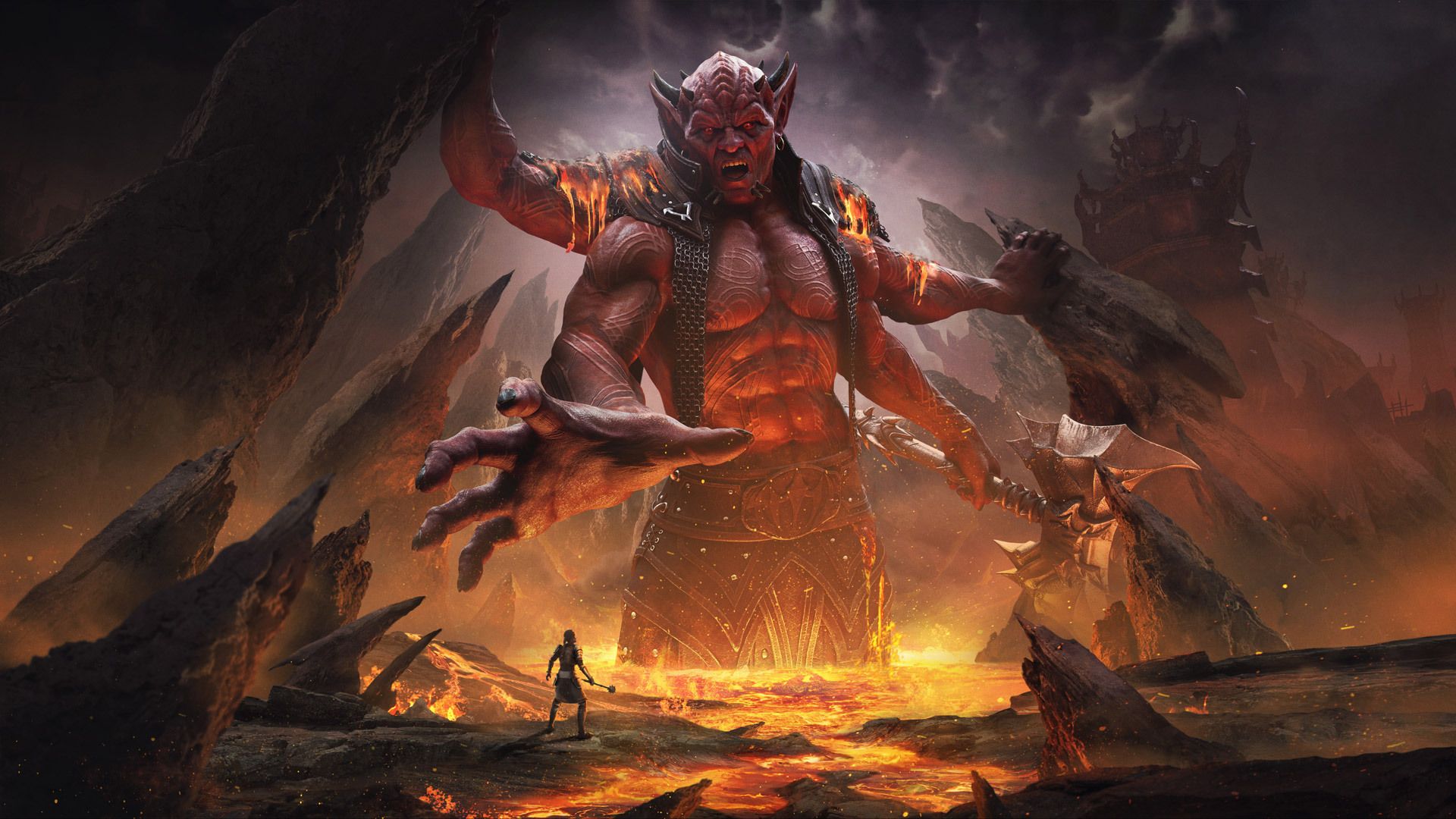 1920x1080 Elder Scrolls Online's infernal Deadlands expansion hits in November