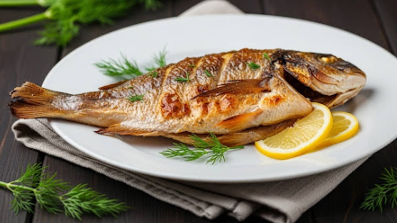 1280x720 EASY Baked Fish (Bream Fish Recipe)