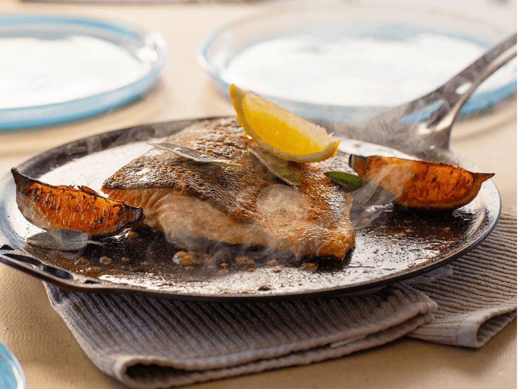 1024x768 The Perfect Crispy Skin Salmon