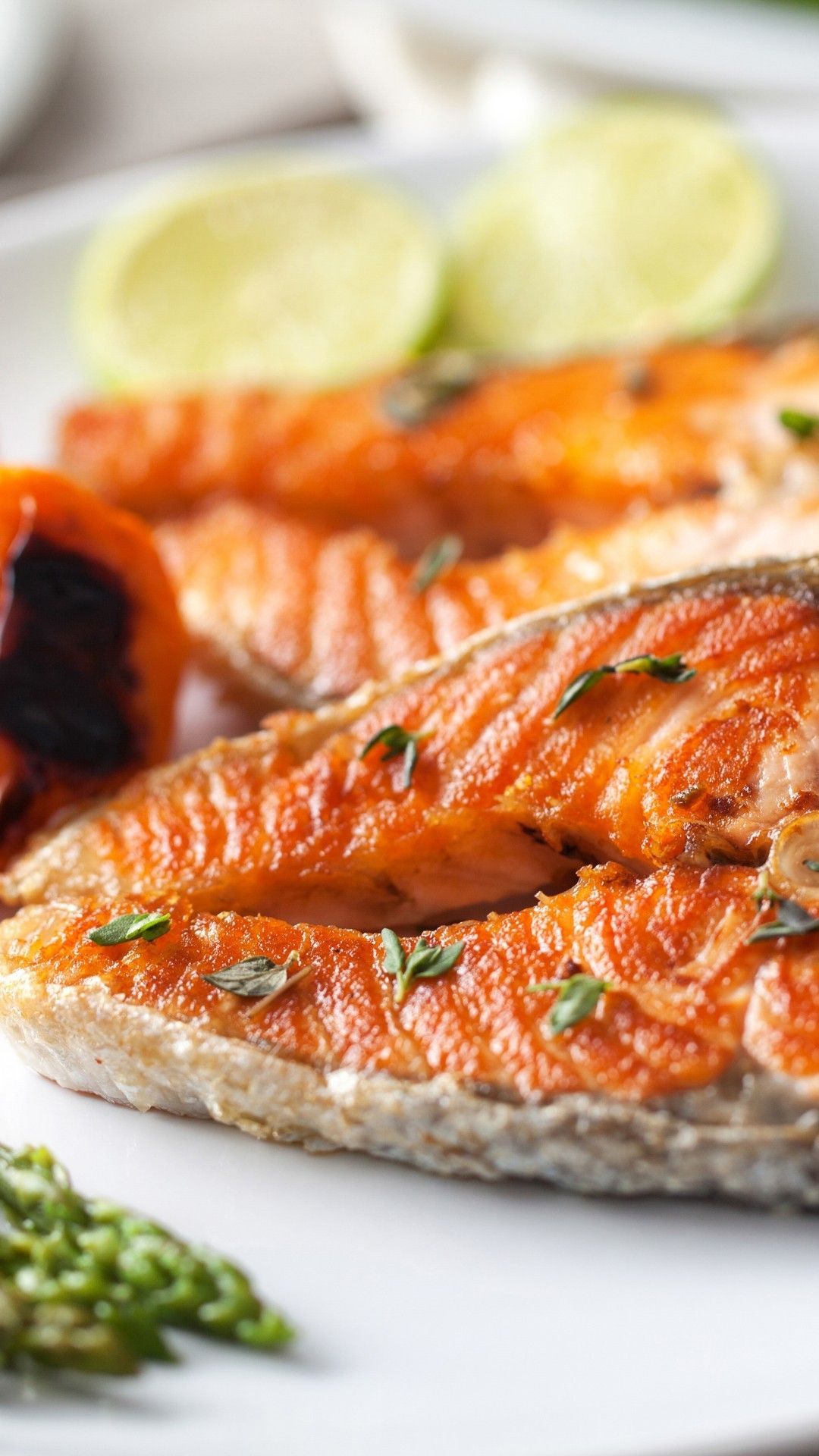 1080x1920 Grilled Fish Wallpaper