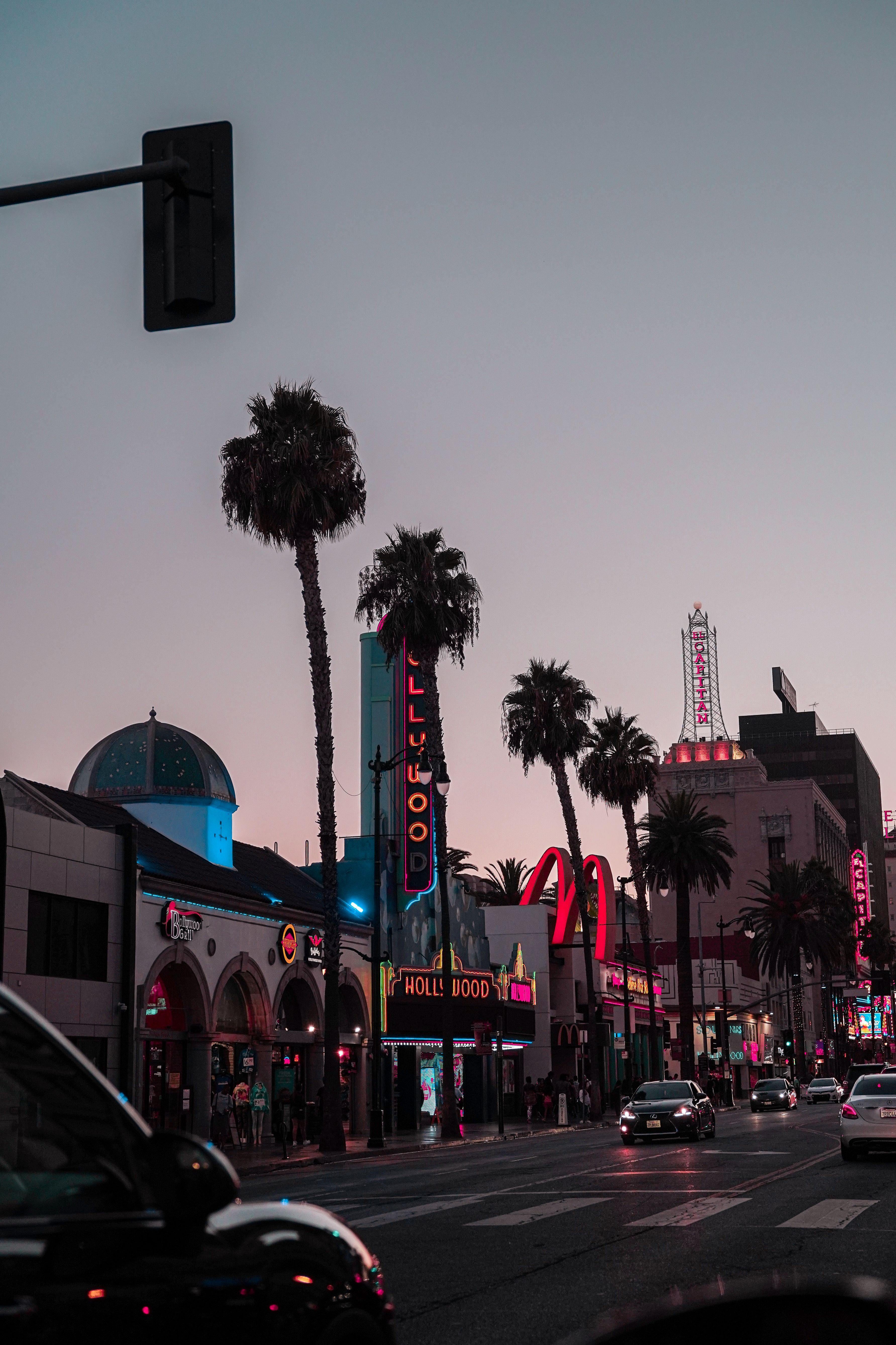 3567x5350 Hollywood Boulevard at Sunset · Free