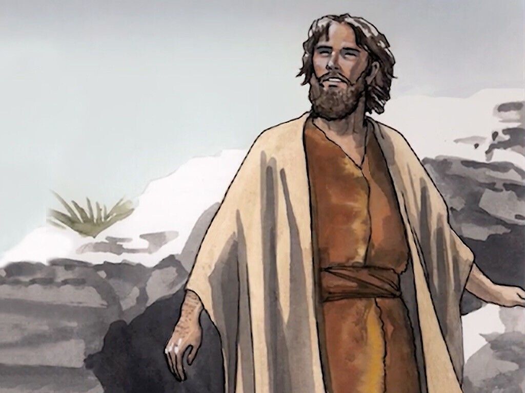 1024x768 John the Baptist #JB 6 x 10 ULTRA PREMIUM SATIN PRINT ready to be framed