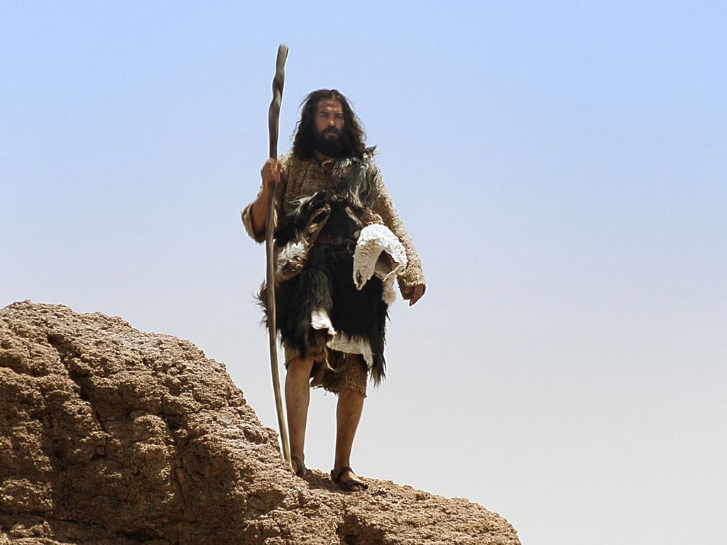 1024x768 Jesus and John the Baptist. Joy Kids Bible Lessons