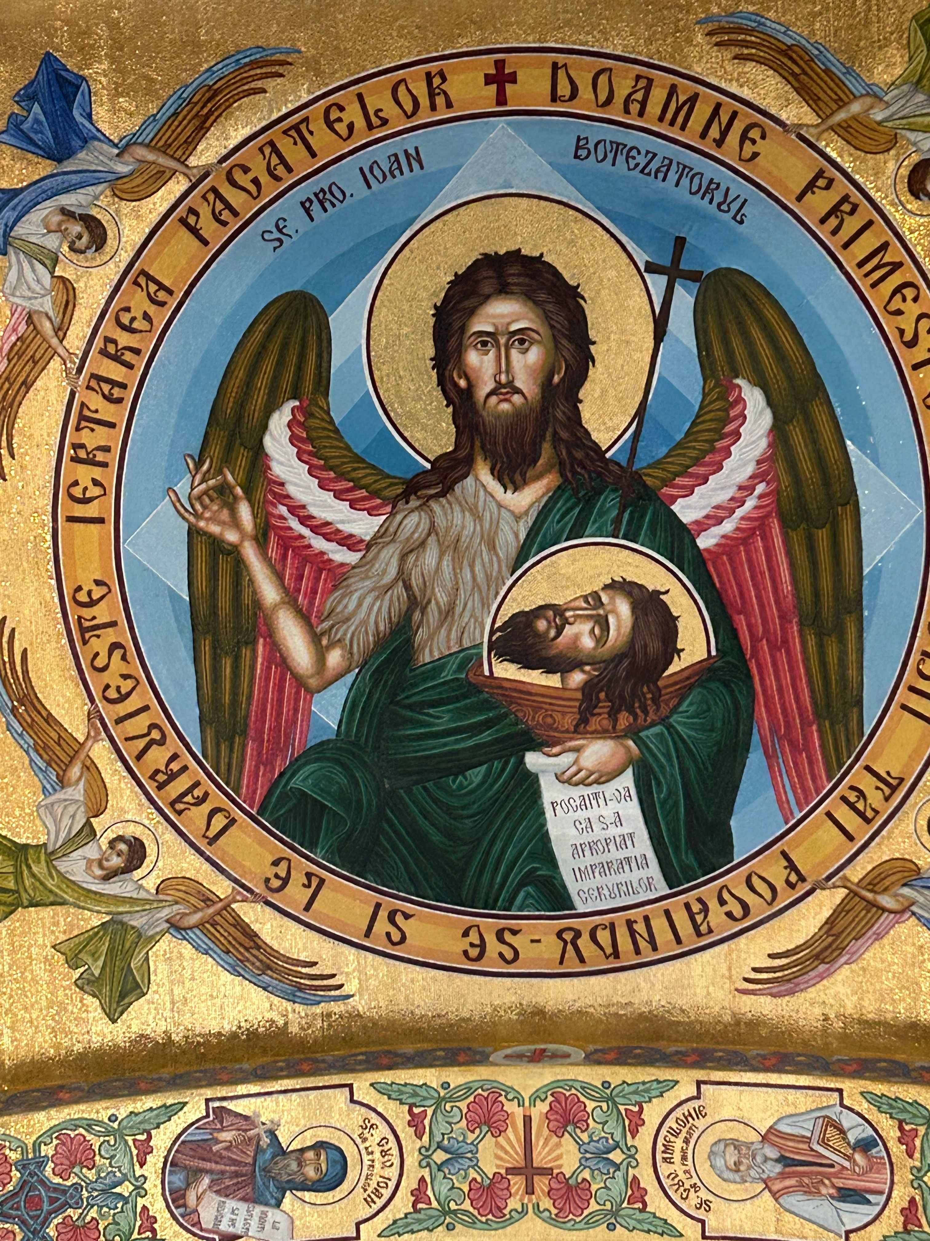 3024x4032 Orthodox Icon of Jesus Christ Baptism Scene · Free