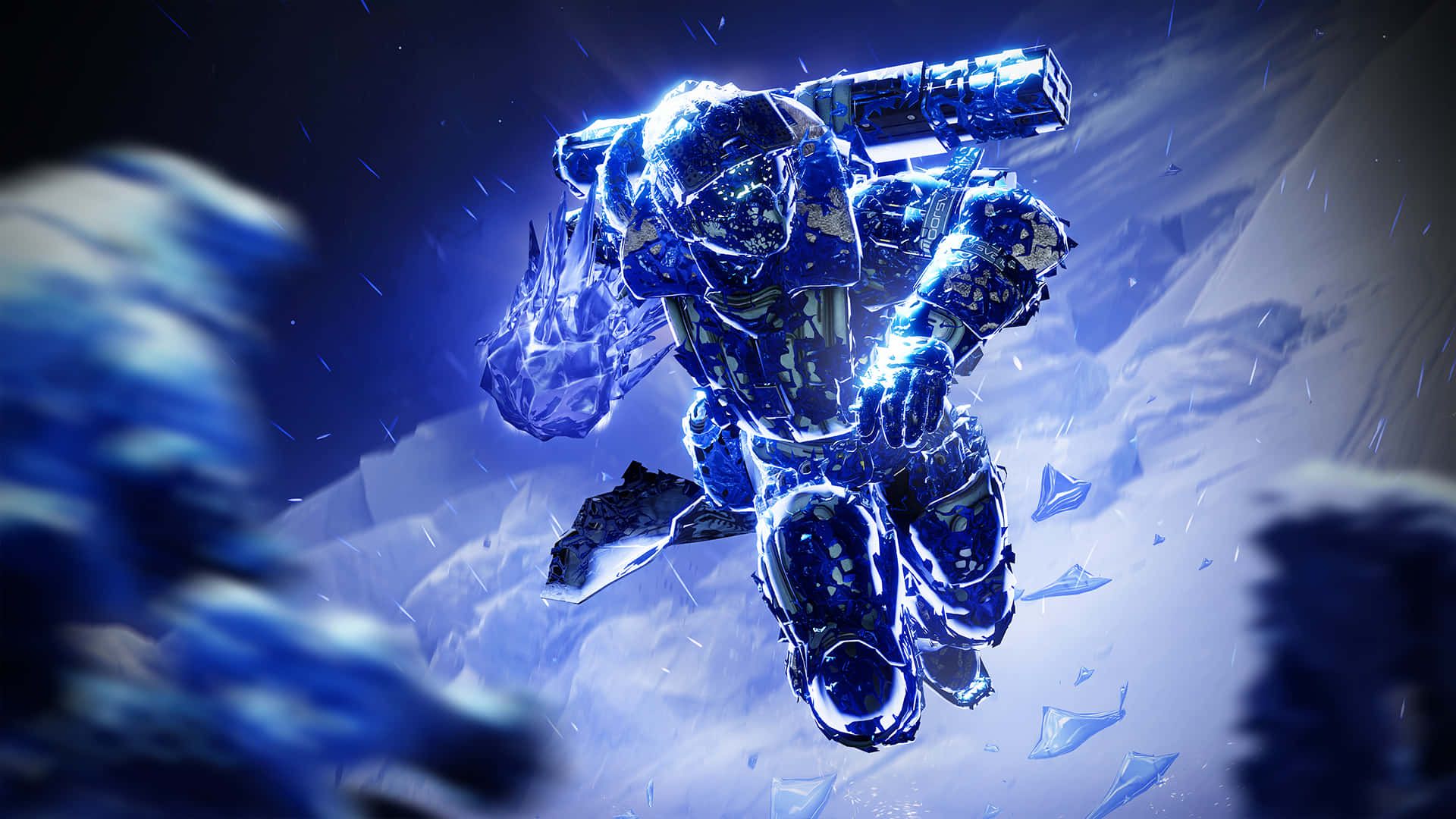 1920x1080 Download A Titan hero in fierce battle in the videogame Destiny 2 Wallpaper
