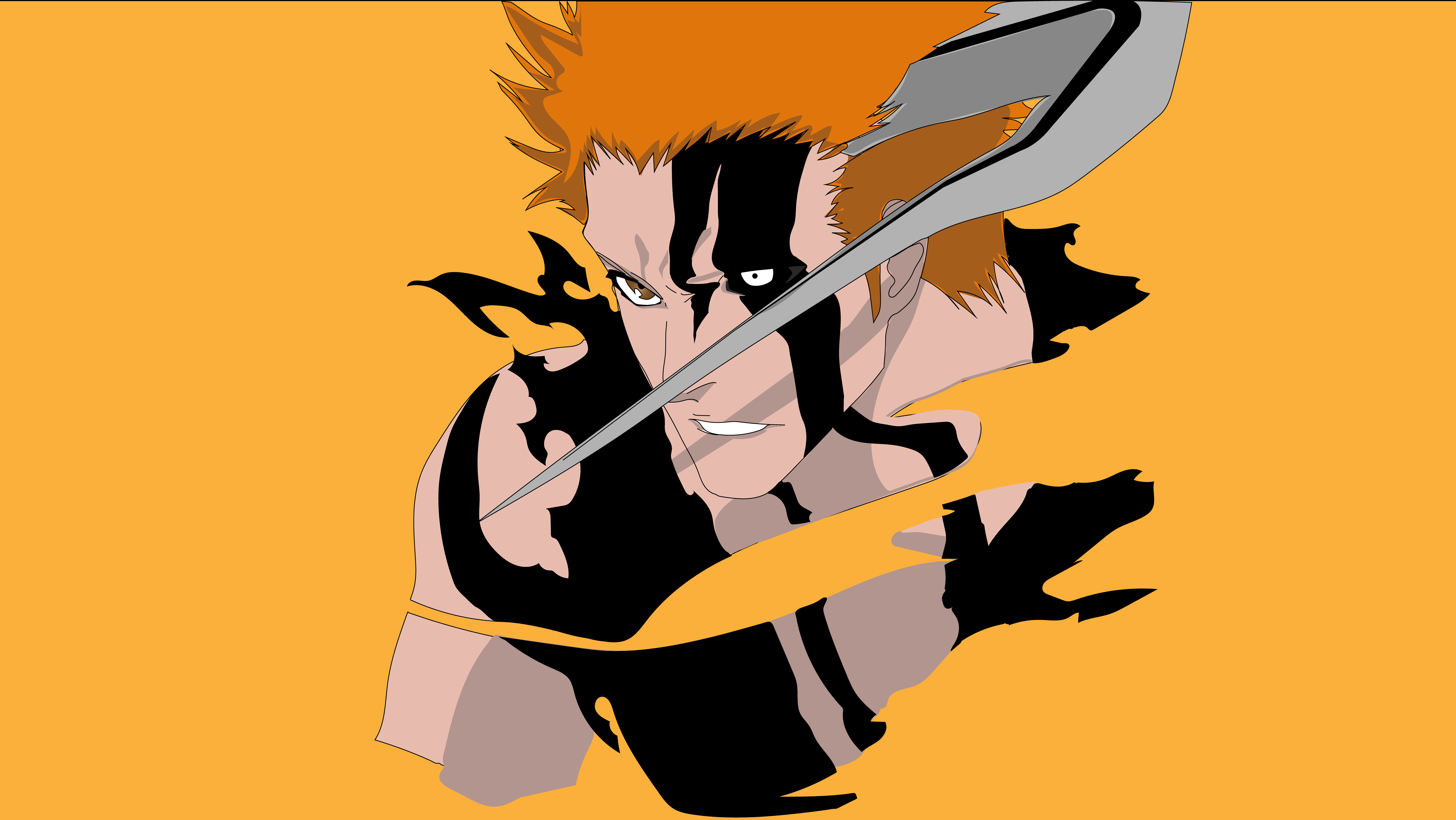 8000x4506 Ichigo kurosaki Horn Of Salvation from bleach