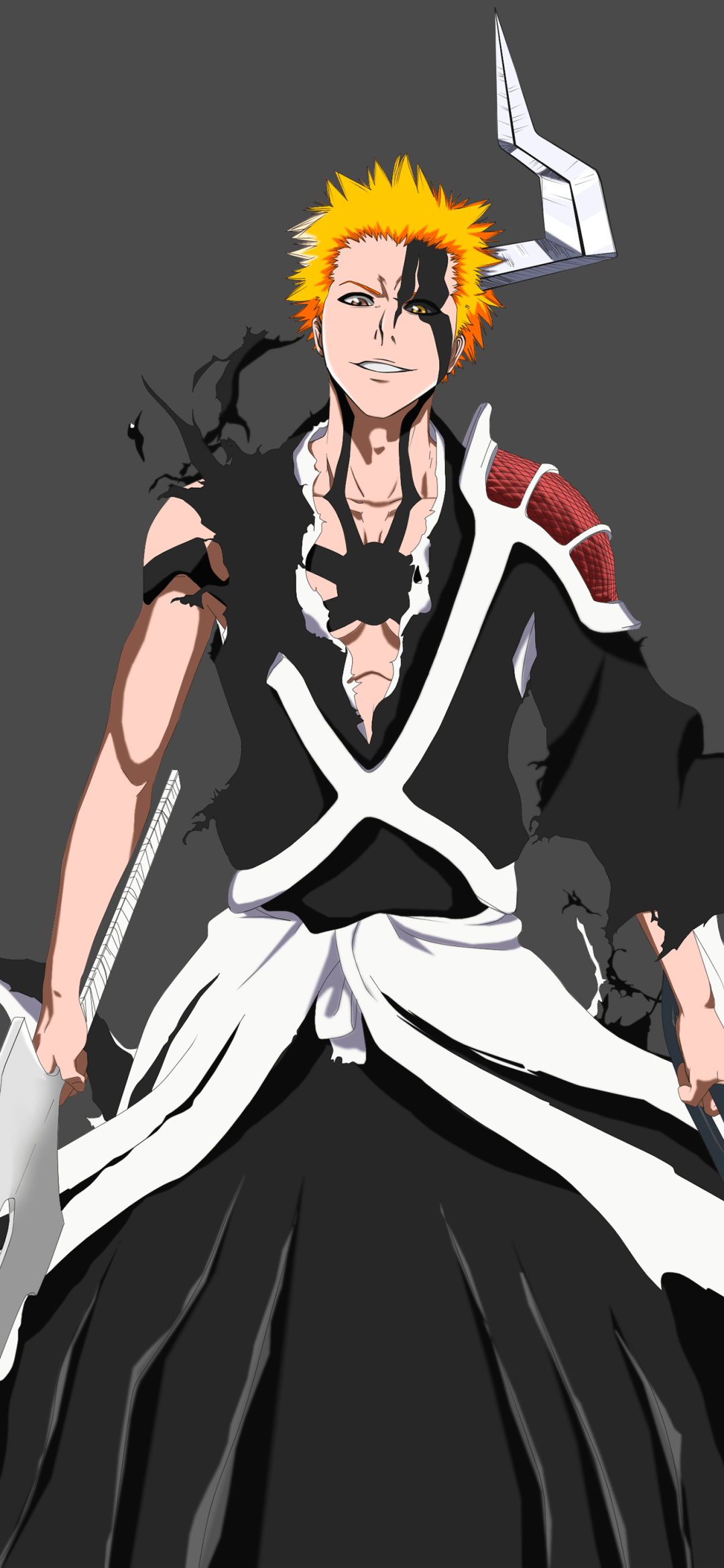 1080x2340 Ichigo Kurosaki Wallpaper 4K, Horn of Salvation