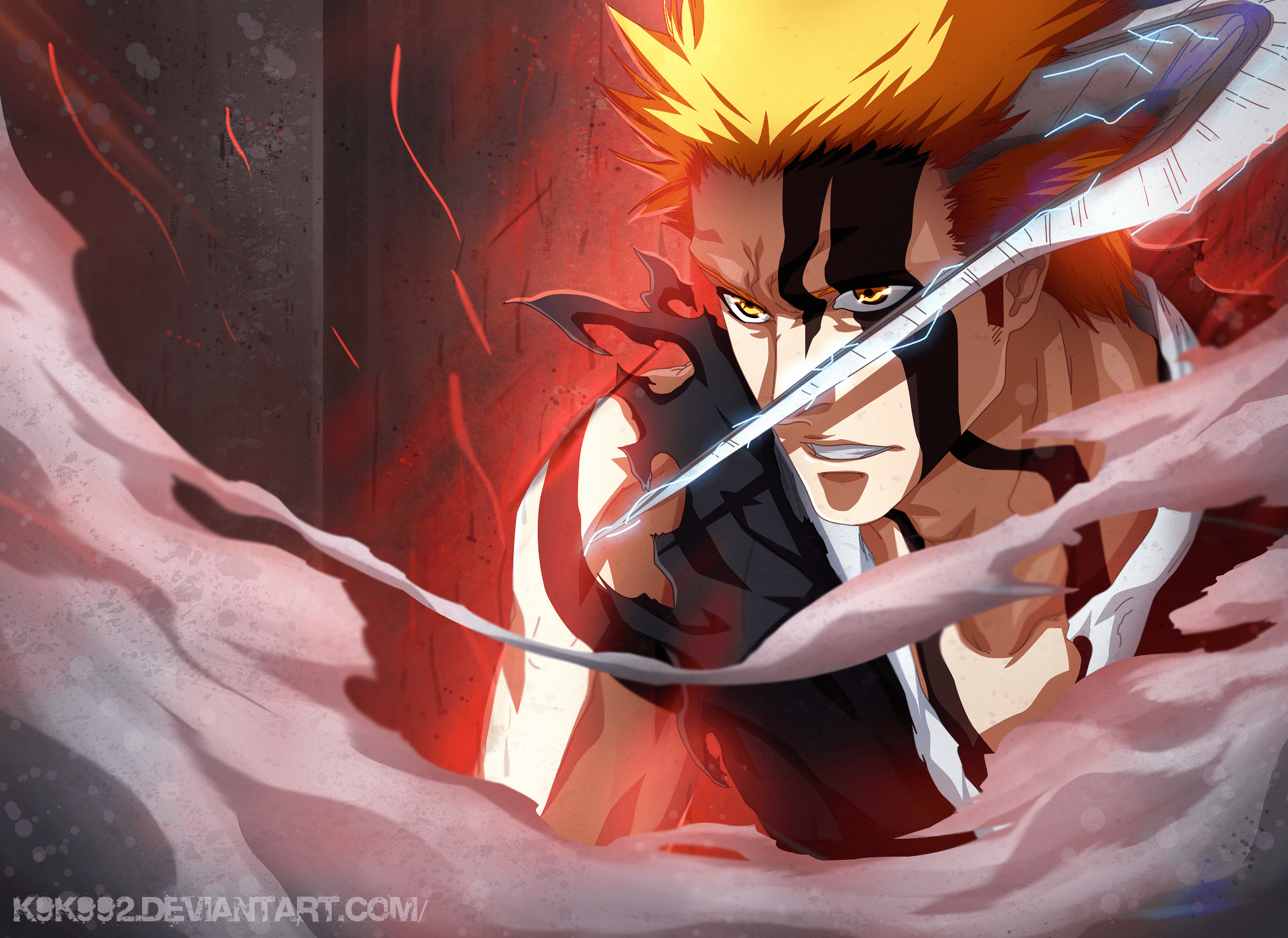 2012x1465 Ichigo Kurosaki Bleach HD Wallpaper