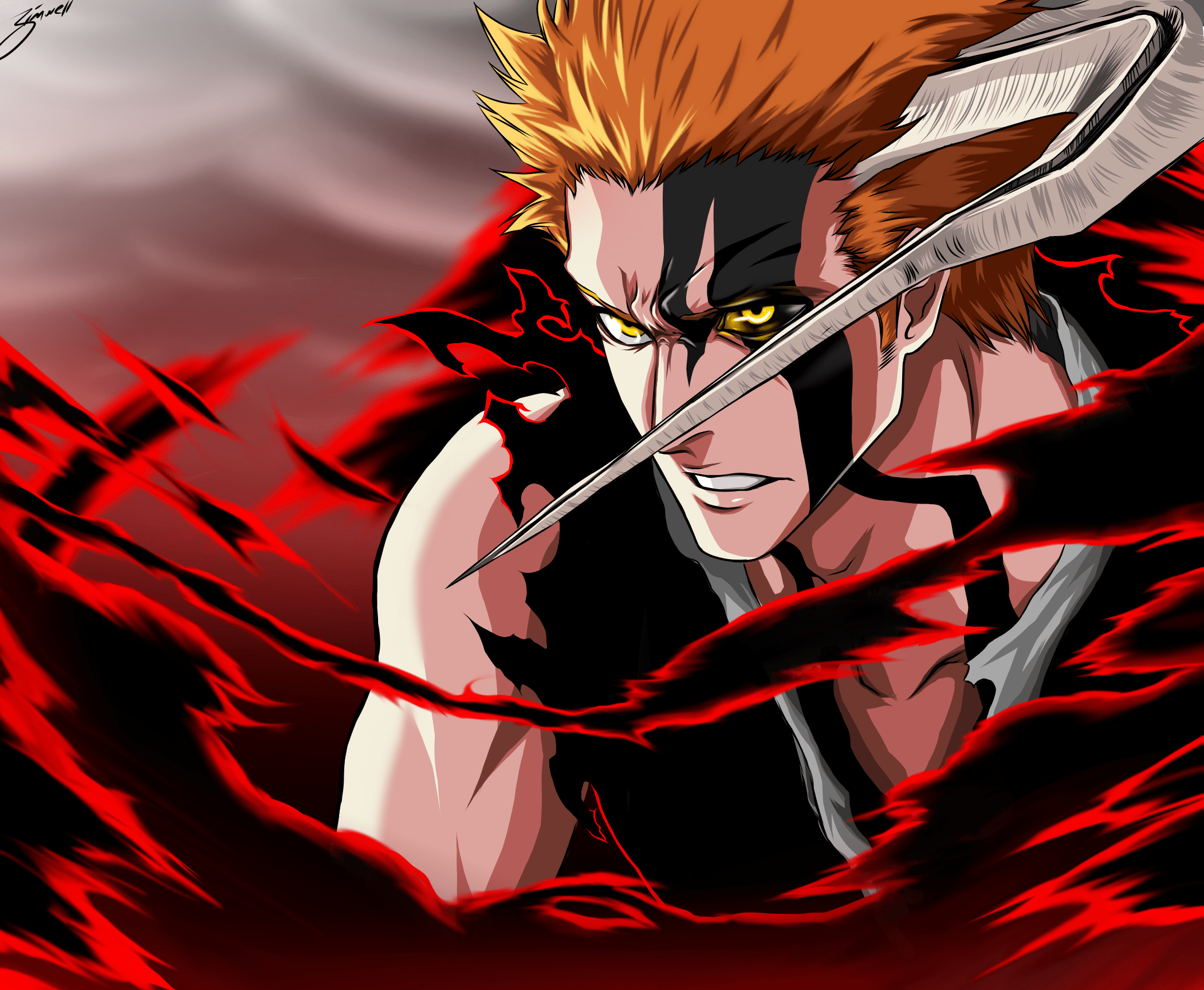 2102x1728 ichigo kurosaki Ackerman ART street